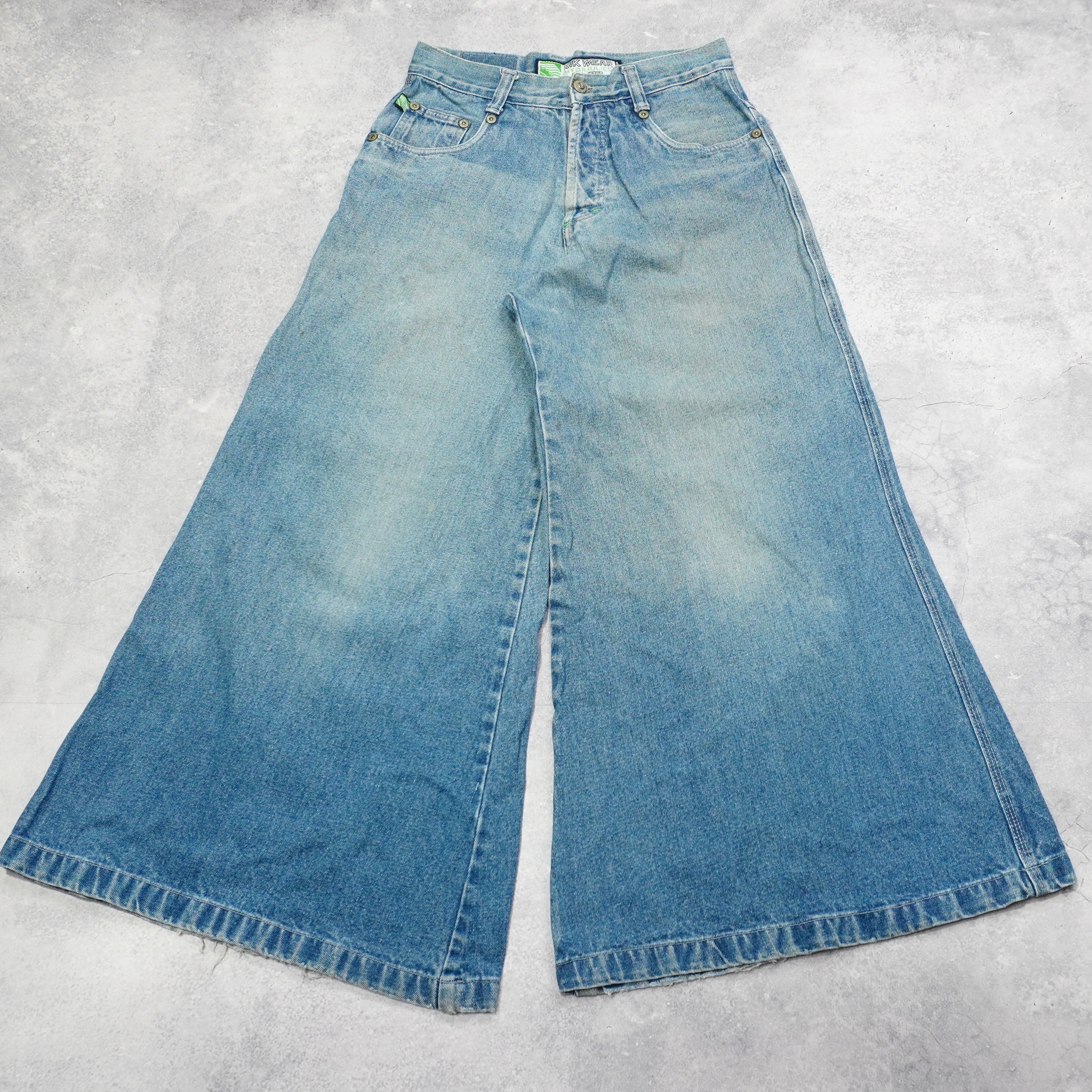 2000s Kik Wear Hydraulics Wide Leg Jeans