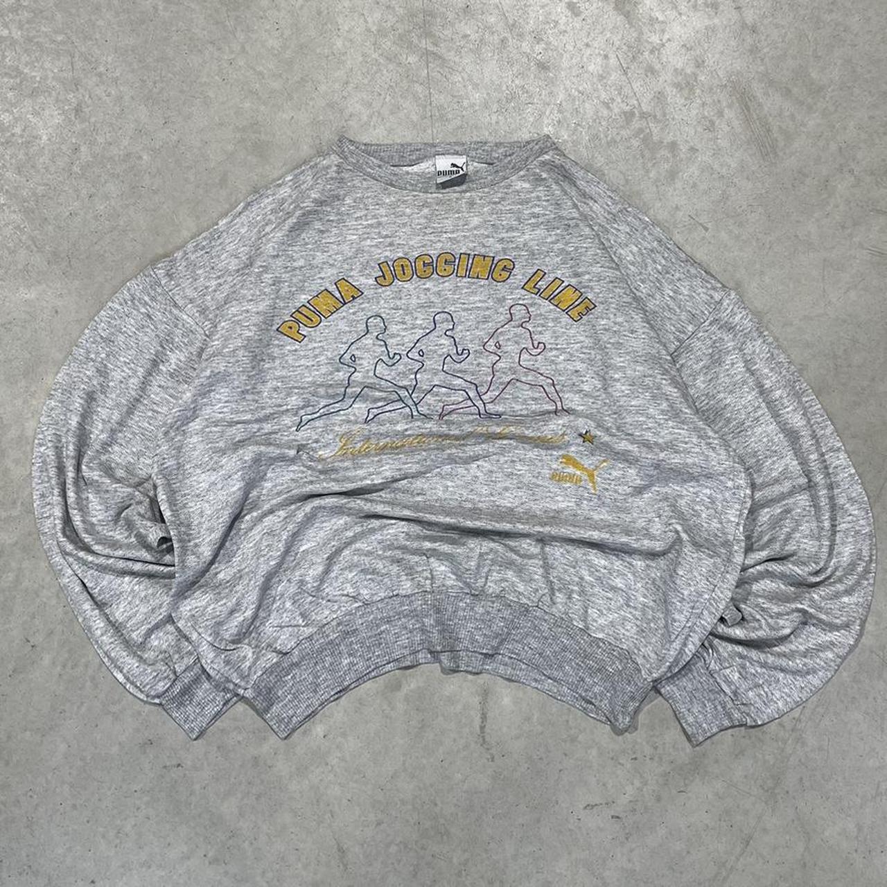 2000s Puma Boxy Retro Crewneck Jumper