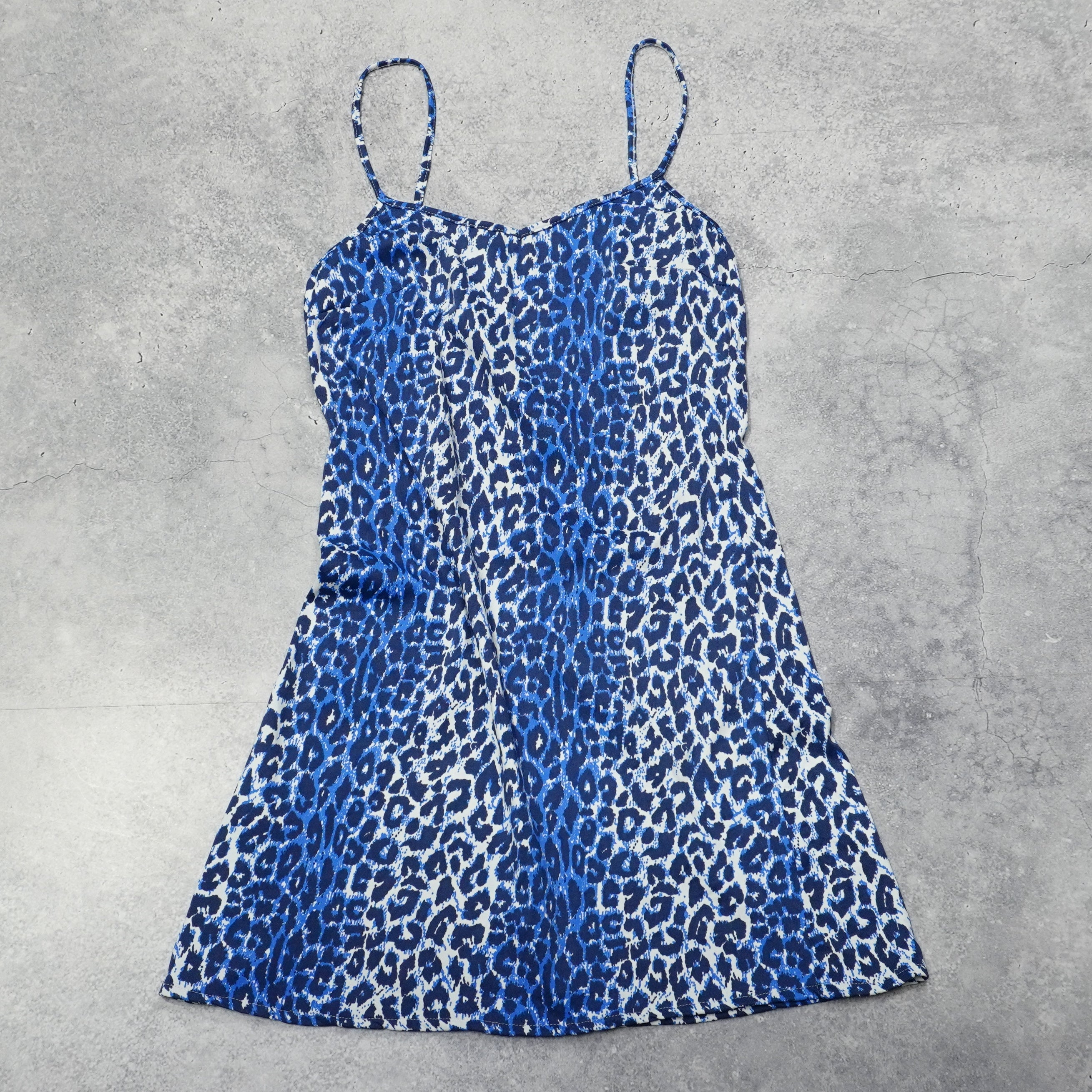 2000s Dolce & Gabbana Leopard Print Mini Dress
