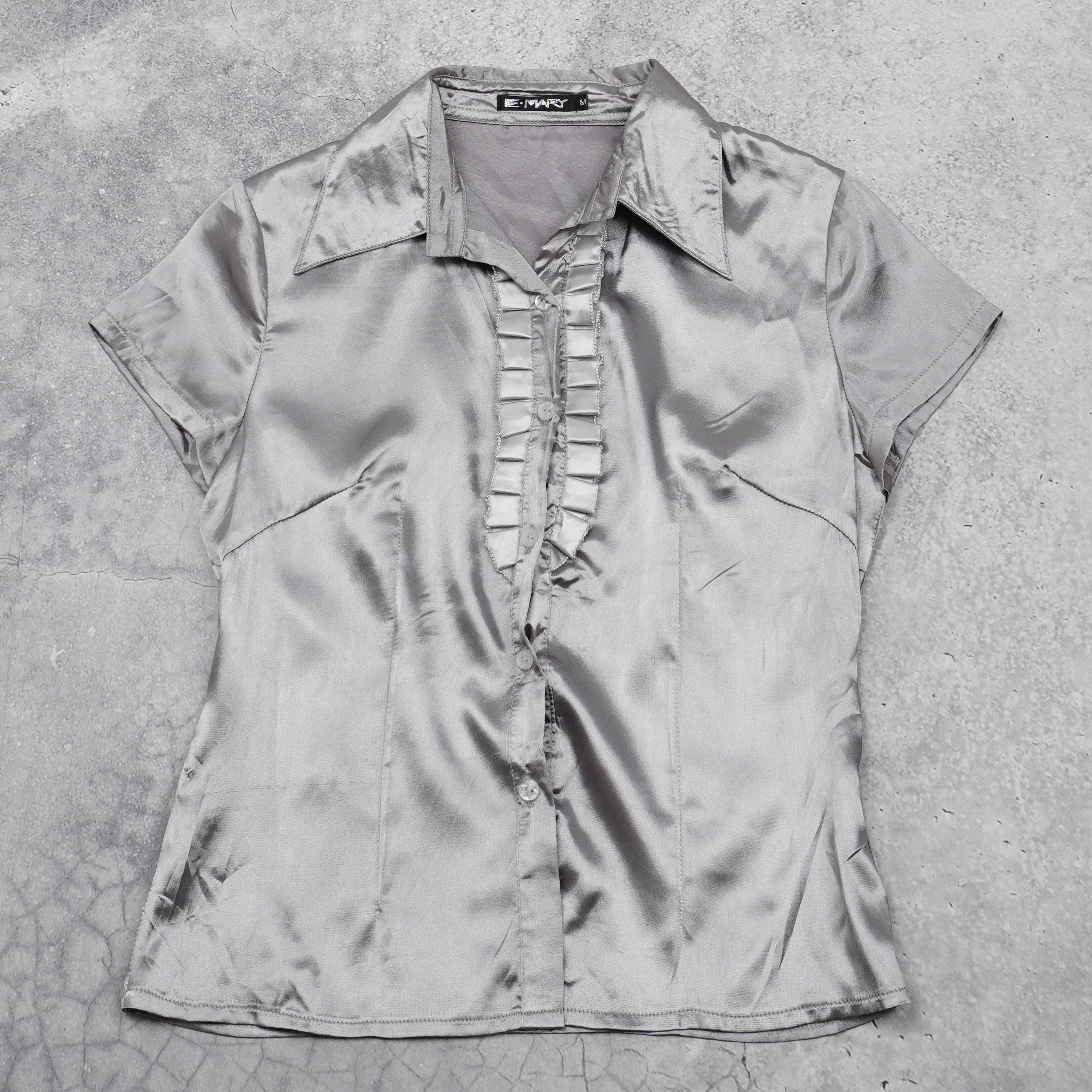 2000s E-Mary Button Up