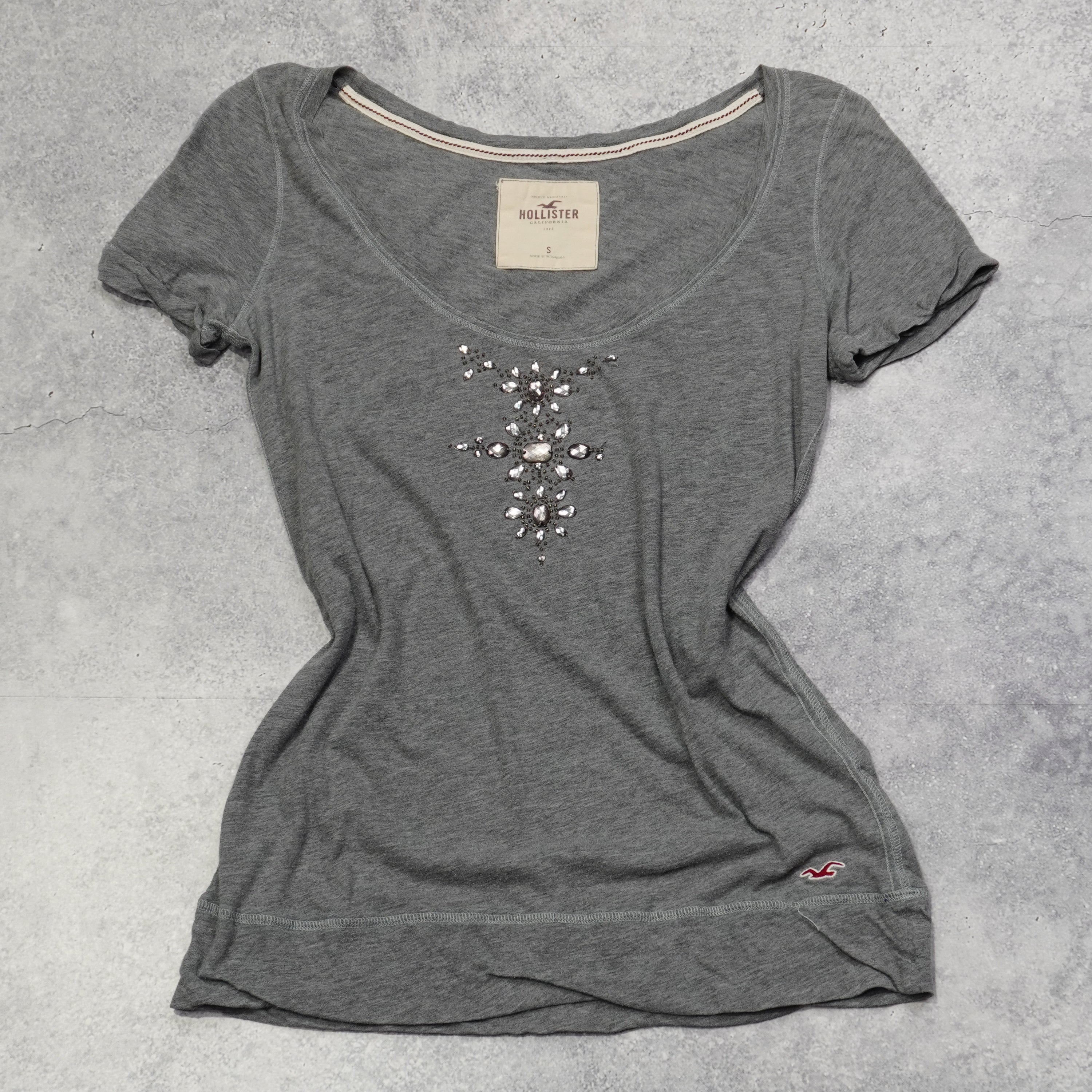 Hollister Embellished Top