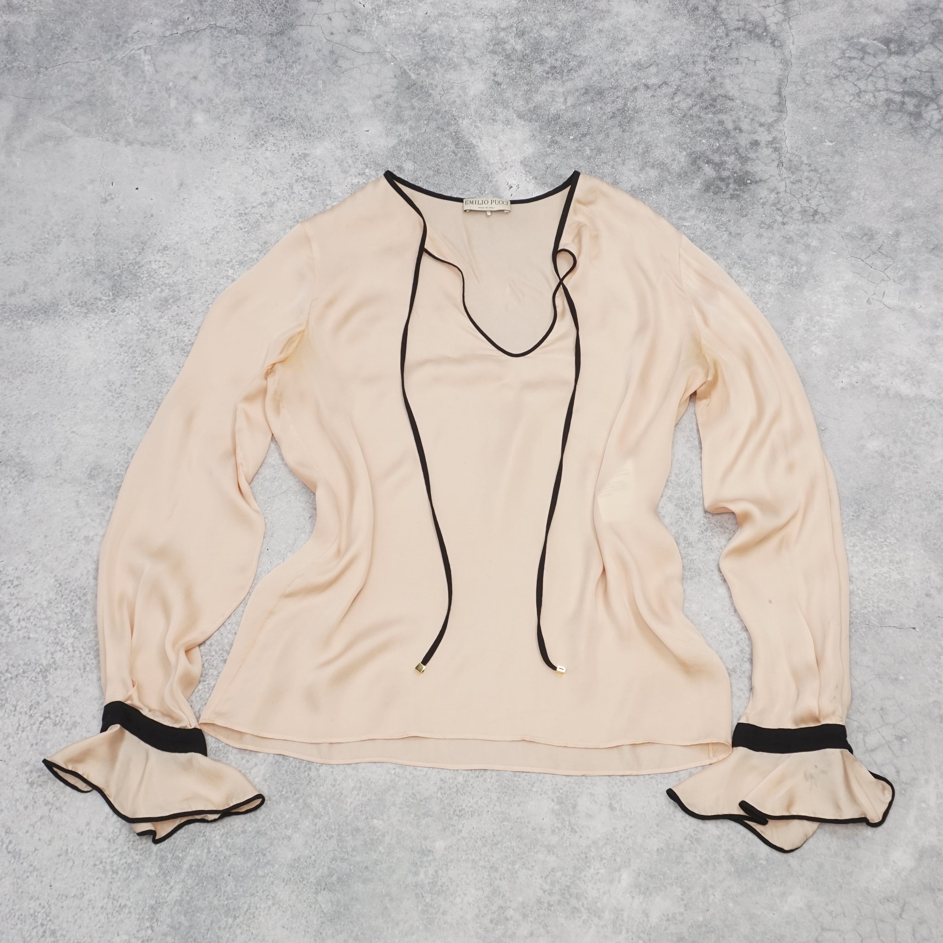 Emilio Pucci 100% Silk Blouse