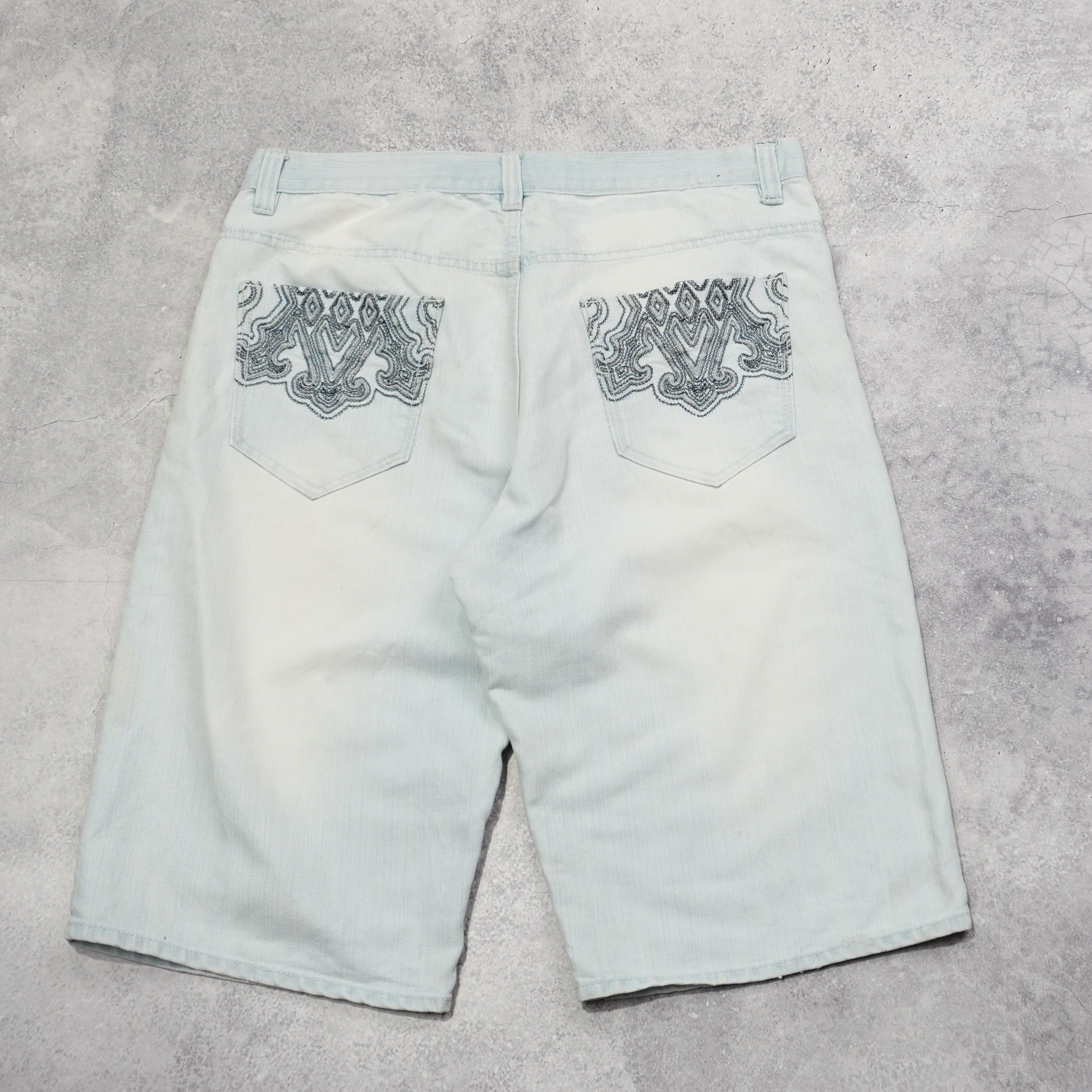 2000s Avirex Embroidered Shorts
