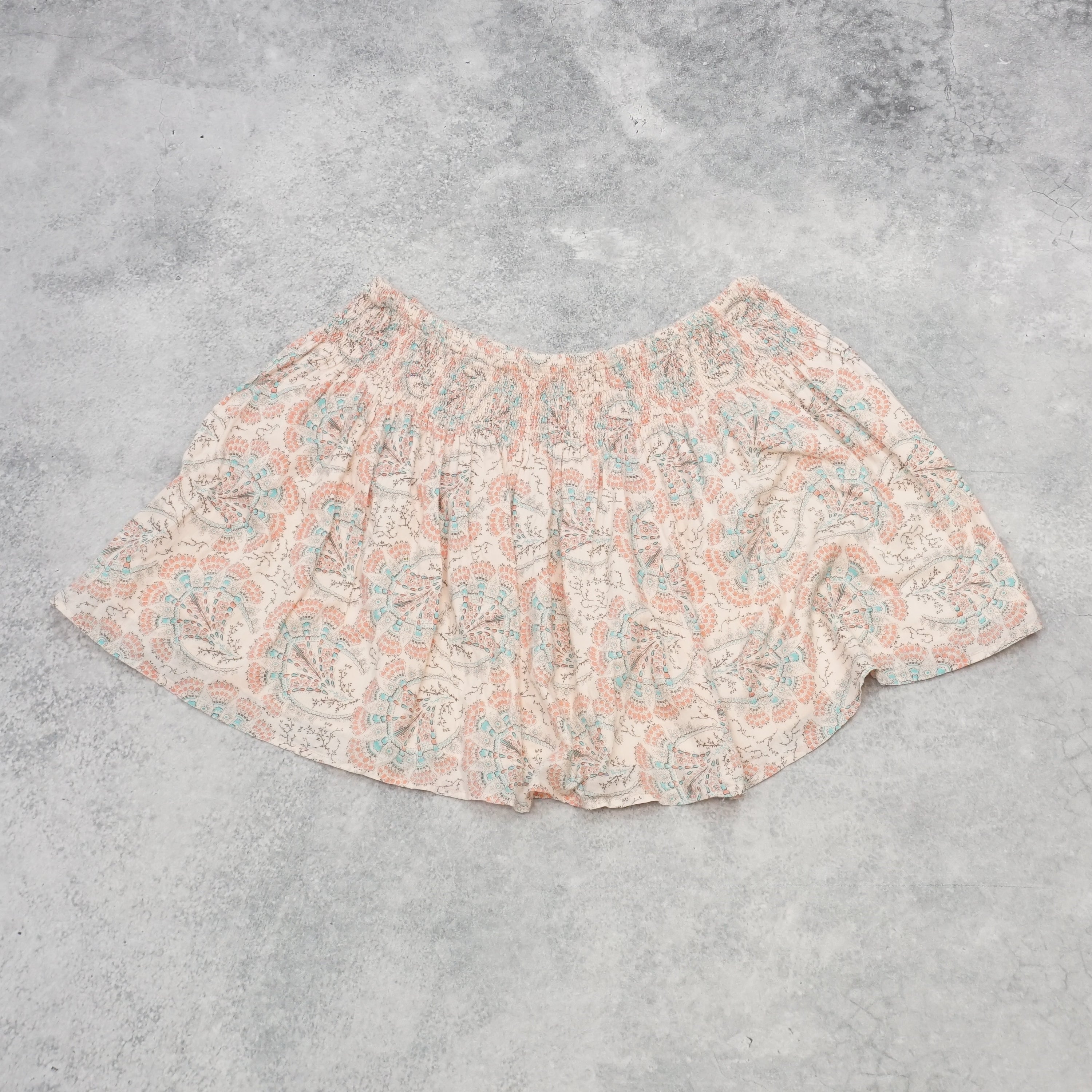 Floral Print Skirt