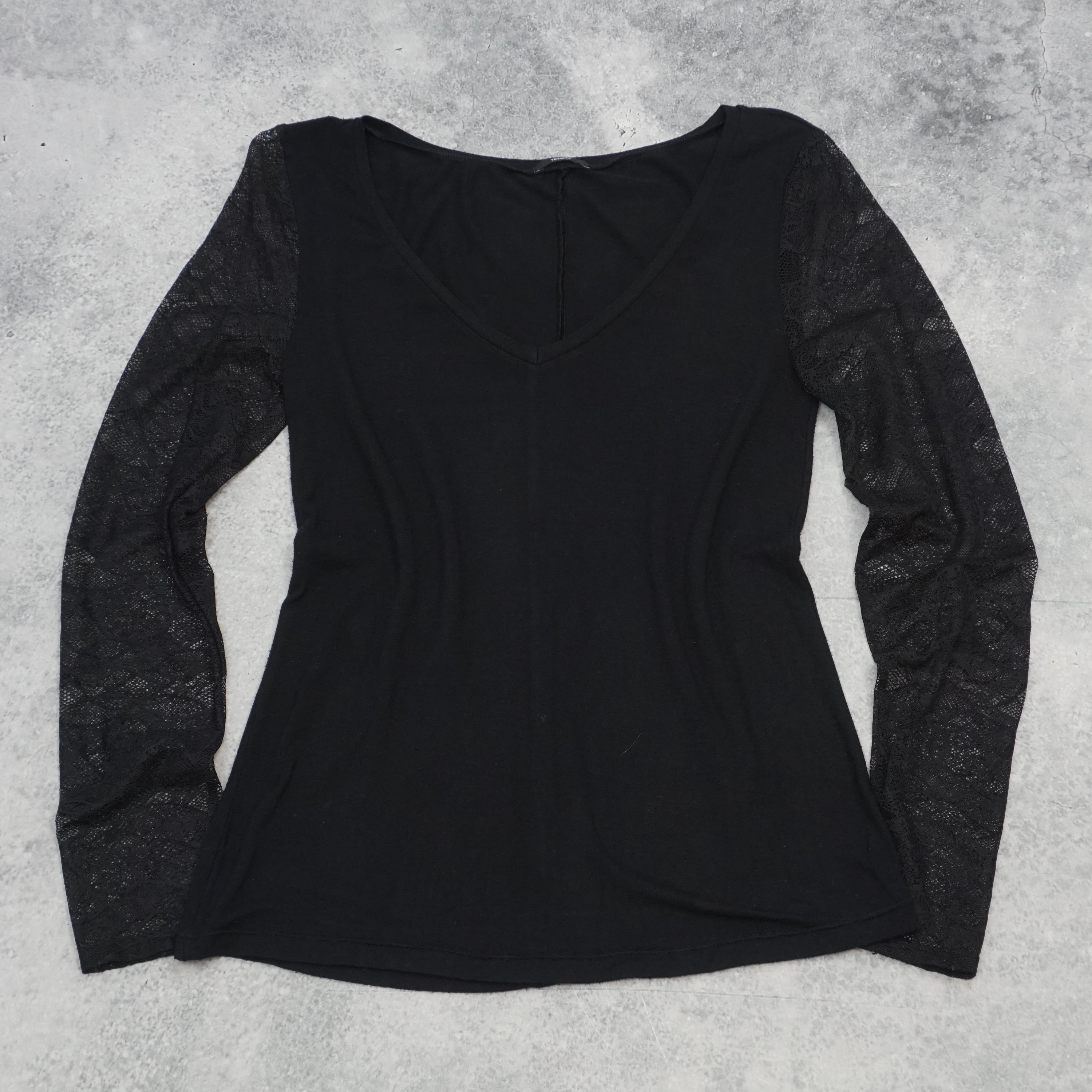 Tezenis Lace Sleeve Top