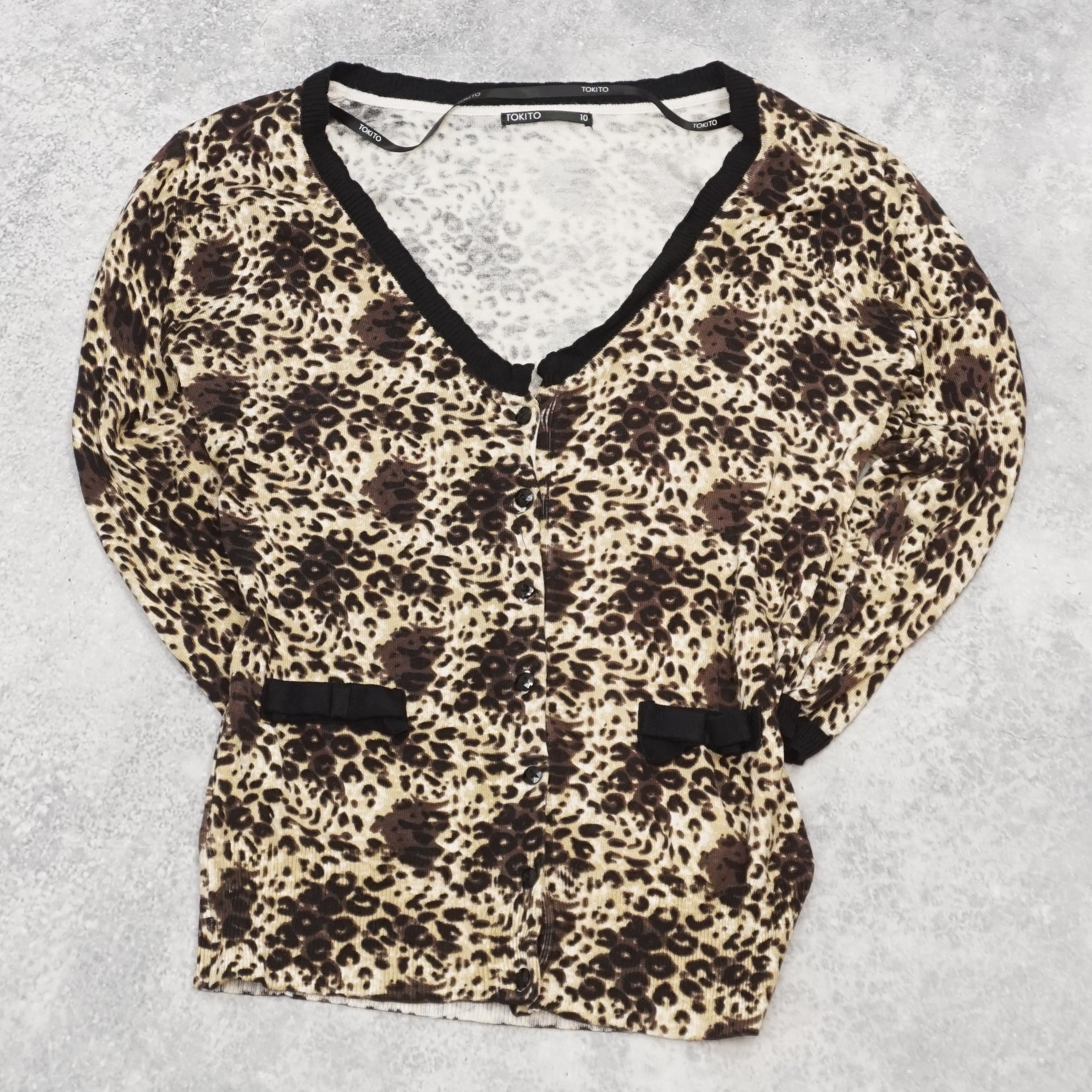 Tokito Leopard Print Top