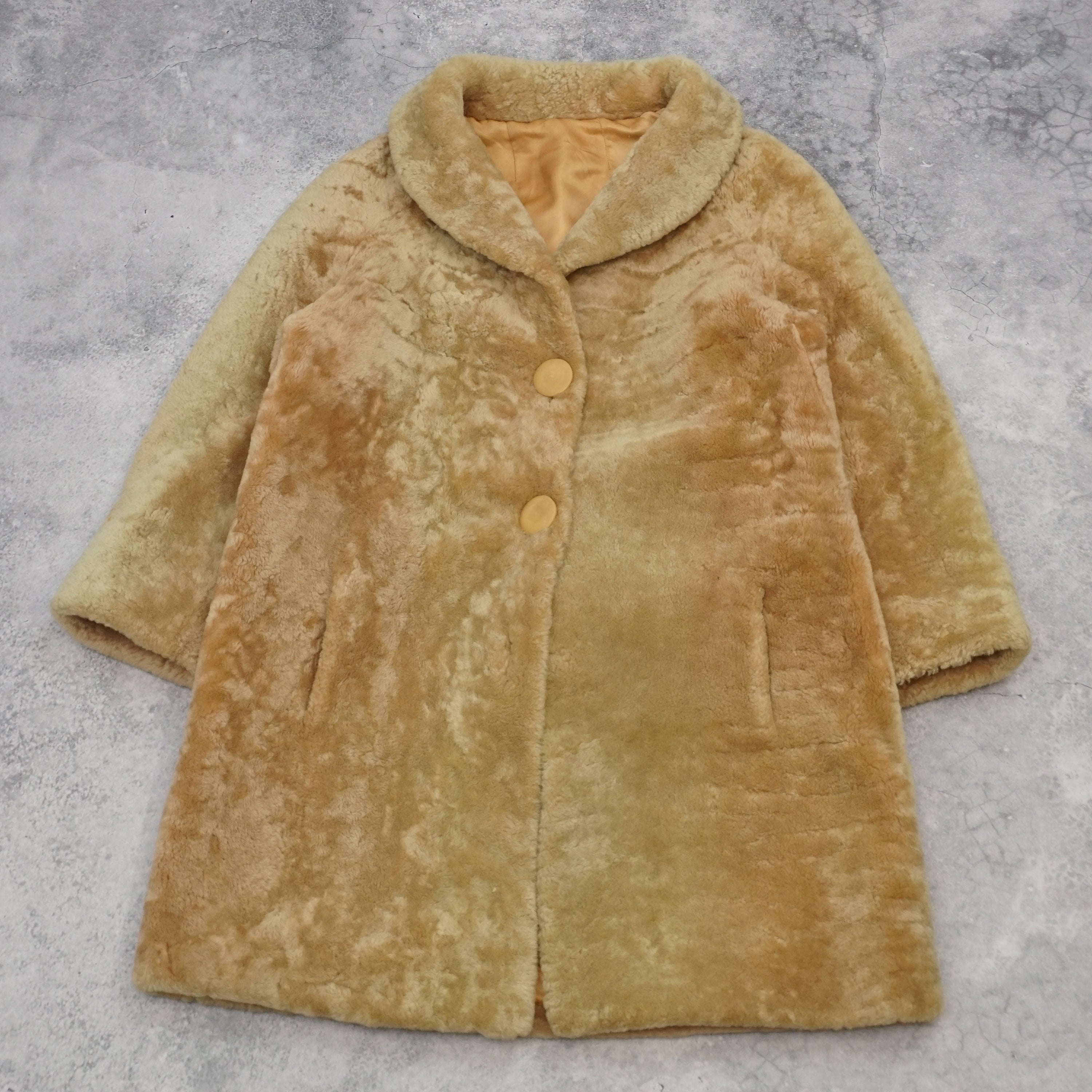 80s Faux Fur Coat