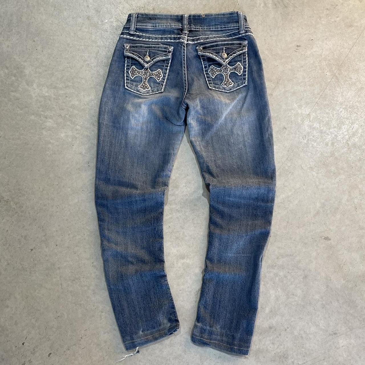 2000s Embroidered Jeans