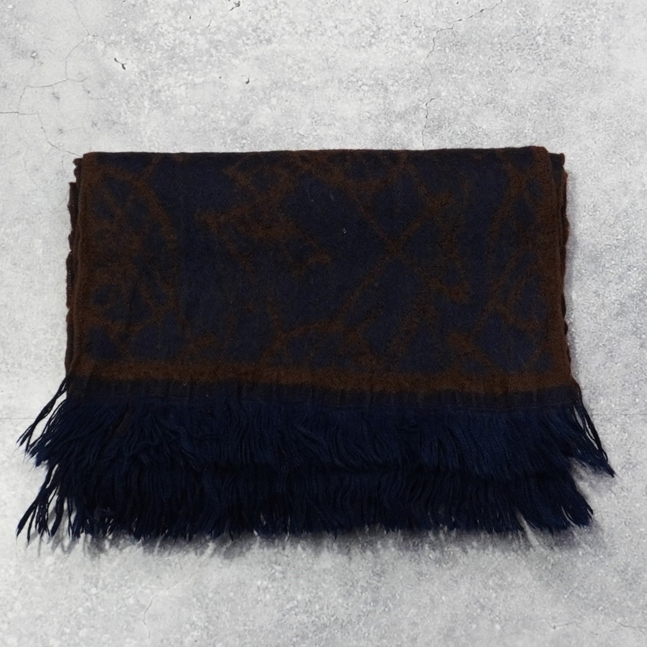 Vivienne Westwood Fringed Patterned Scarf