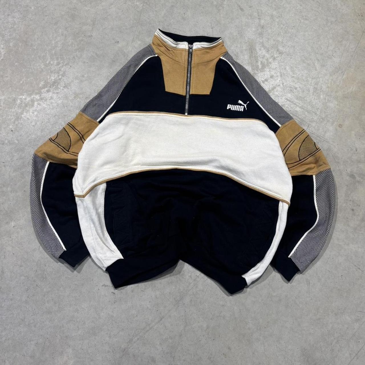 2000s Puma Quarter Zip Hoodie