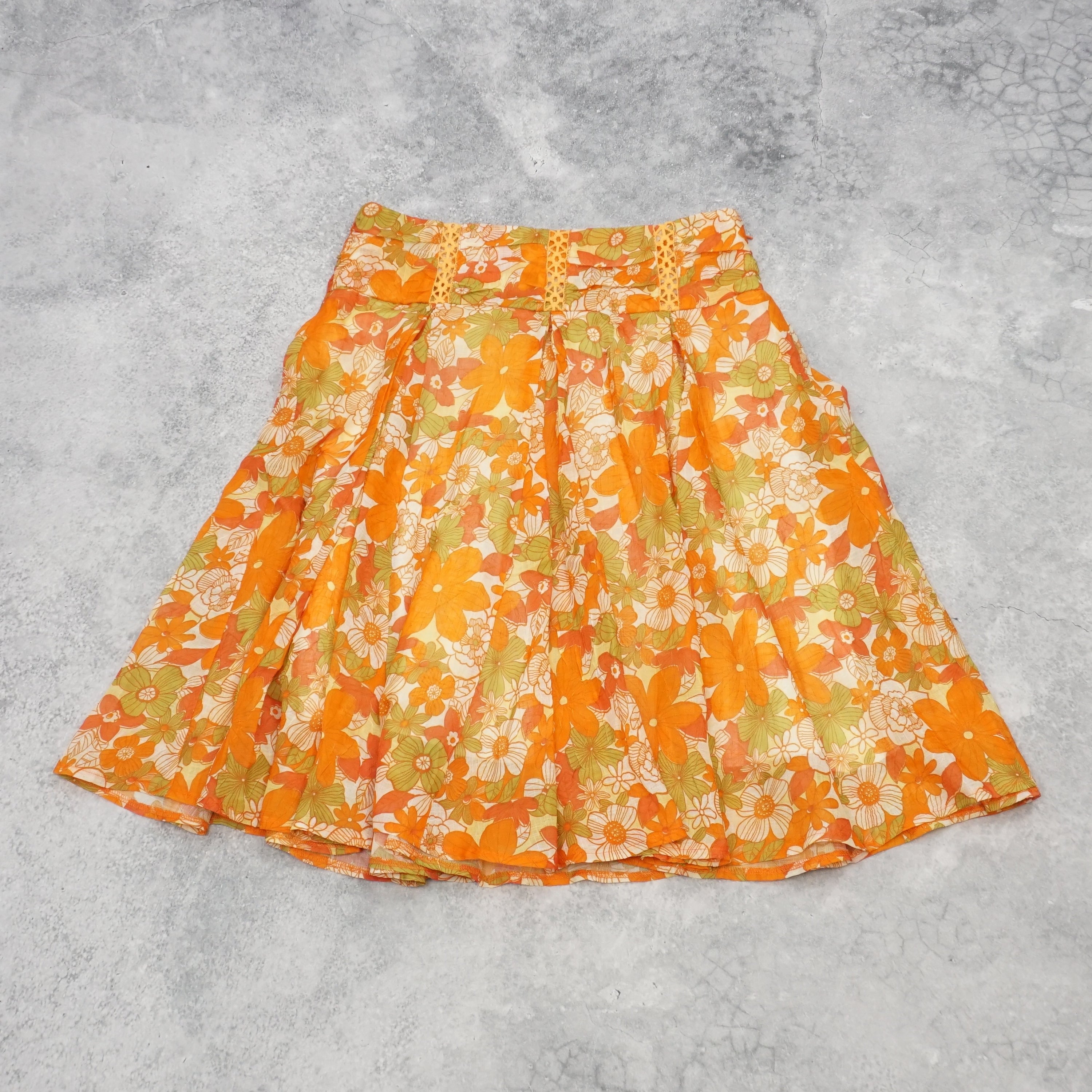 Bmine Floral Skirt