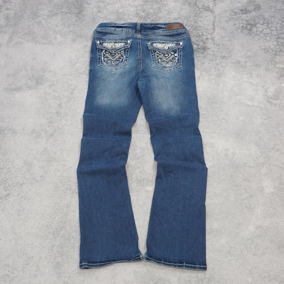 2000s WallFlower Bootcut Embellished Jeans
