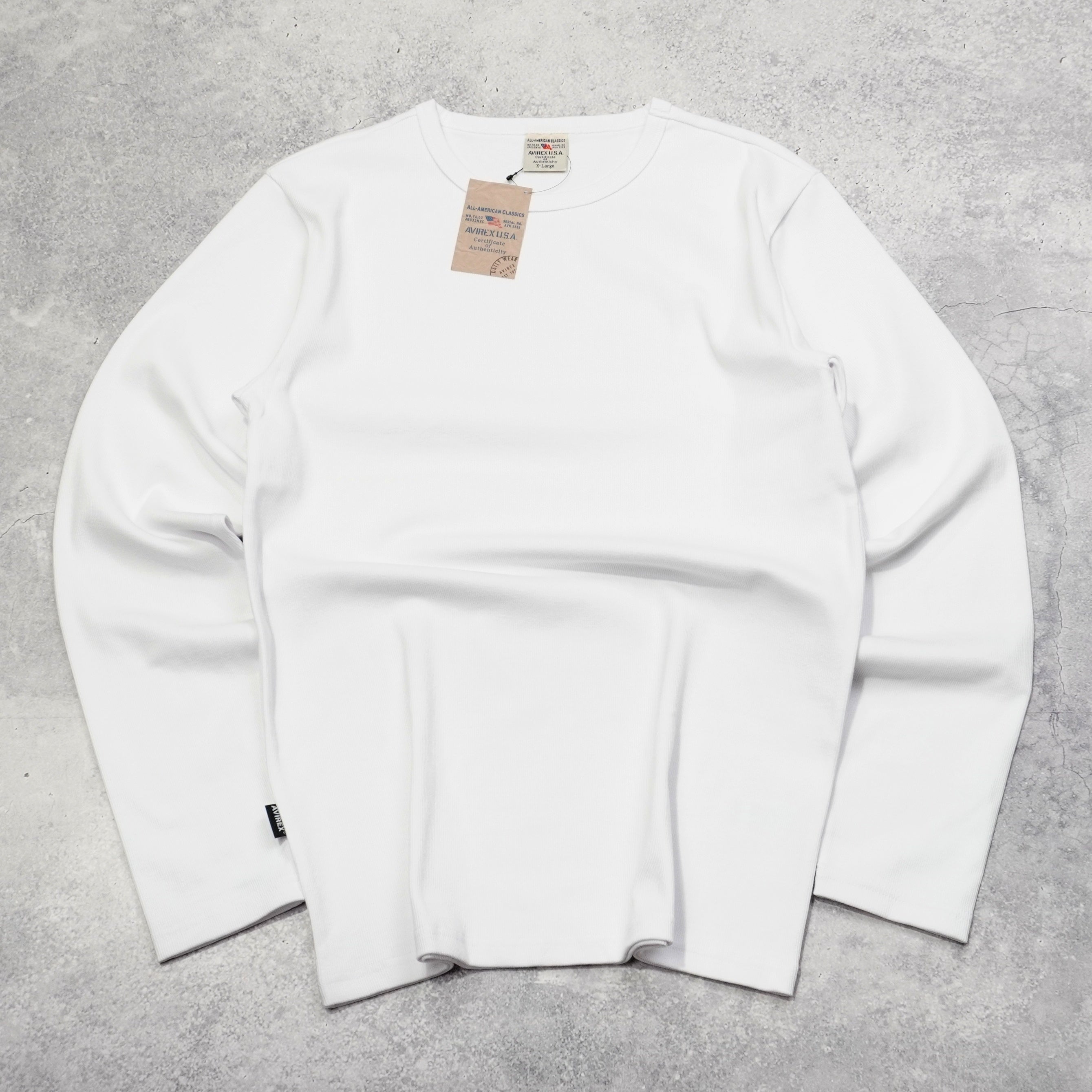 Avirex Ribbed Long Sleeve