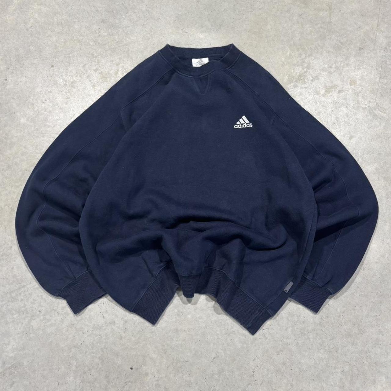 2000s Adidas Oversized Crewneck