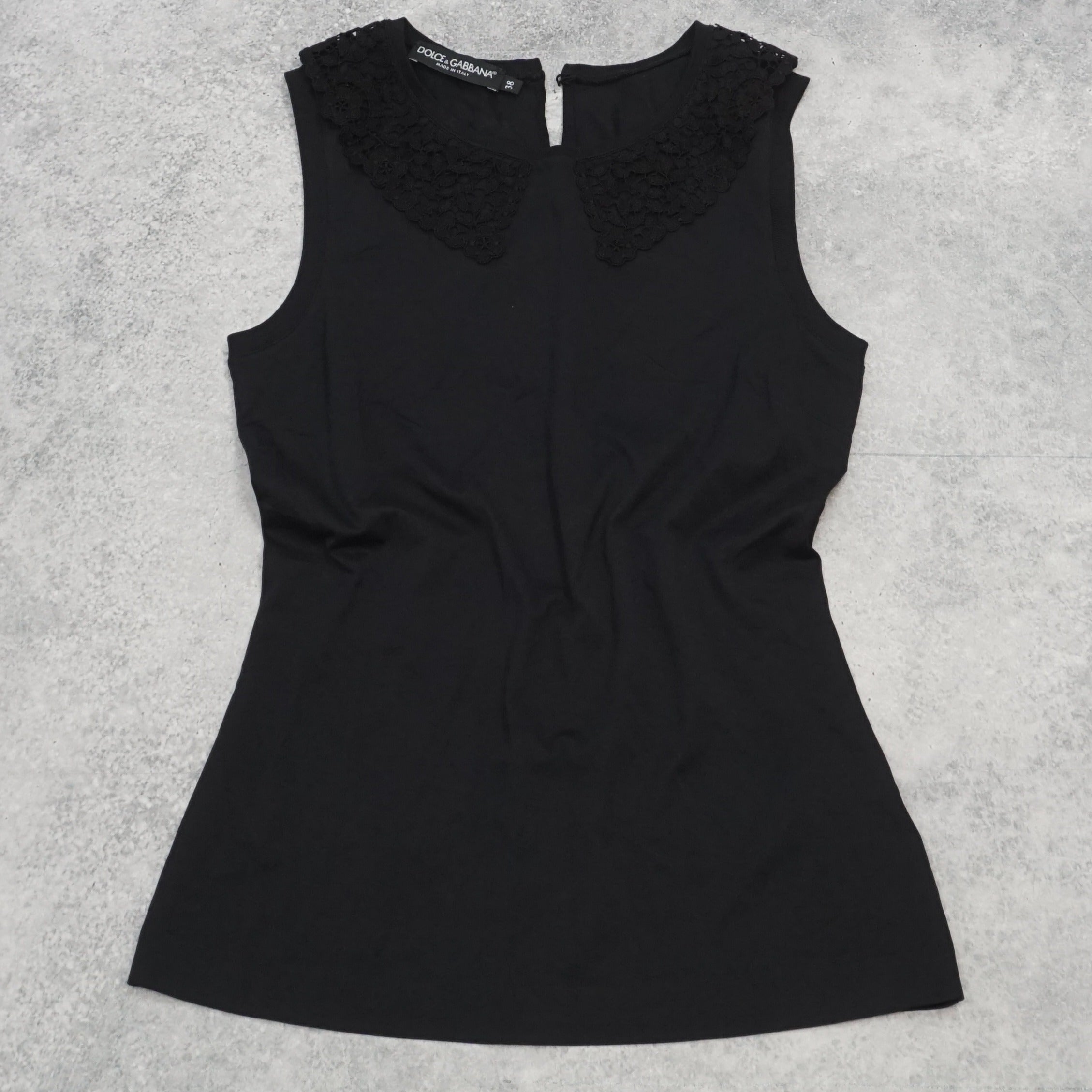 Dolce & Gabbana Lace Detail Top