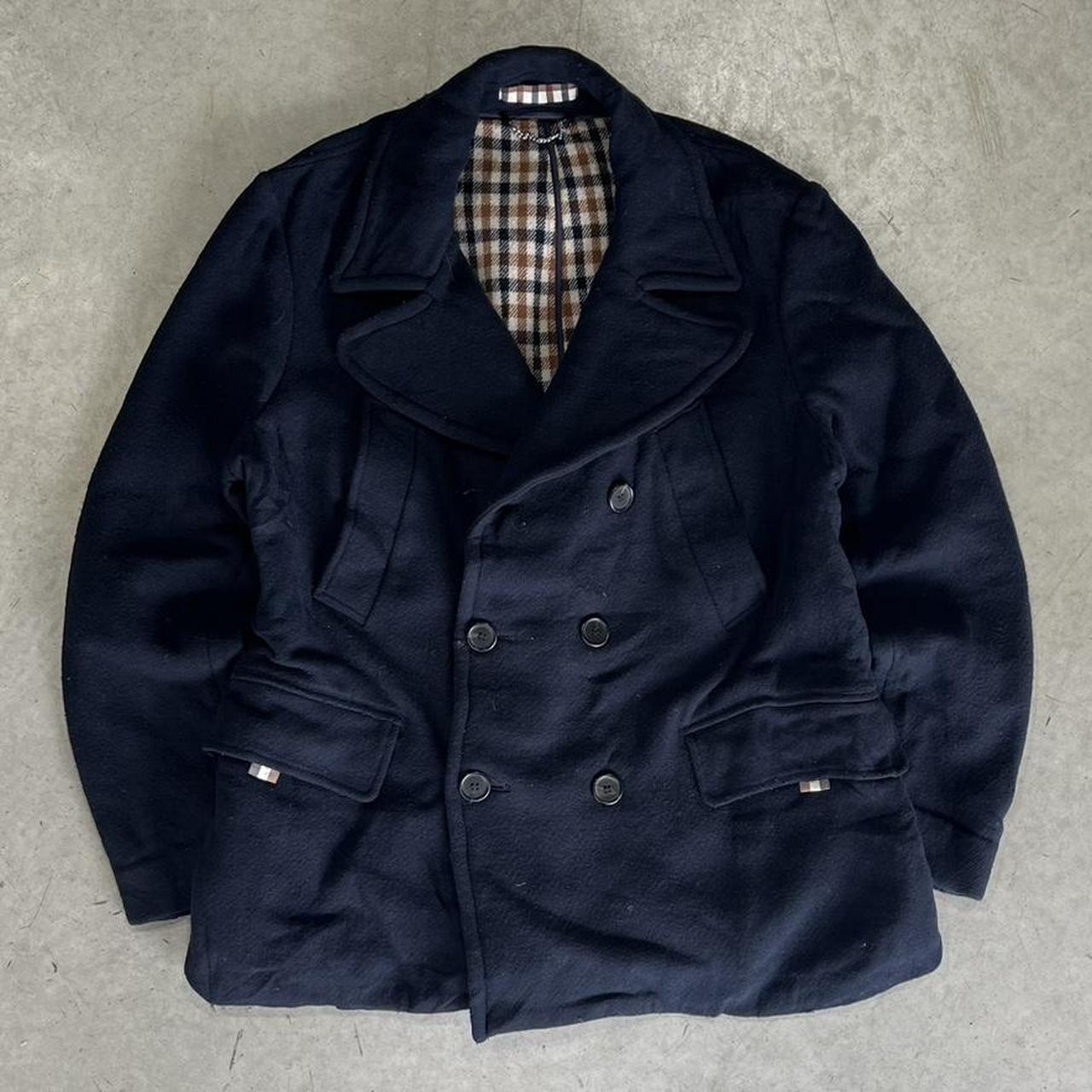 2000s Aquascutum Double Breasted Coat