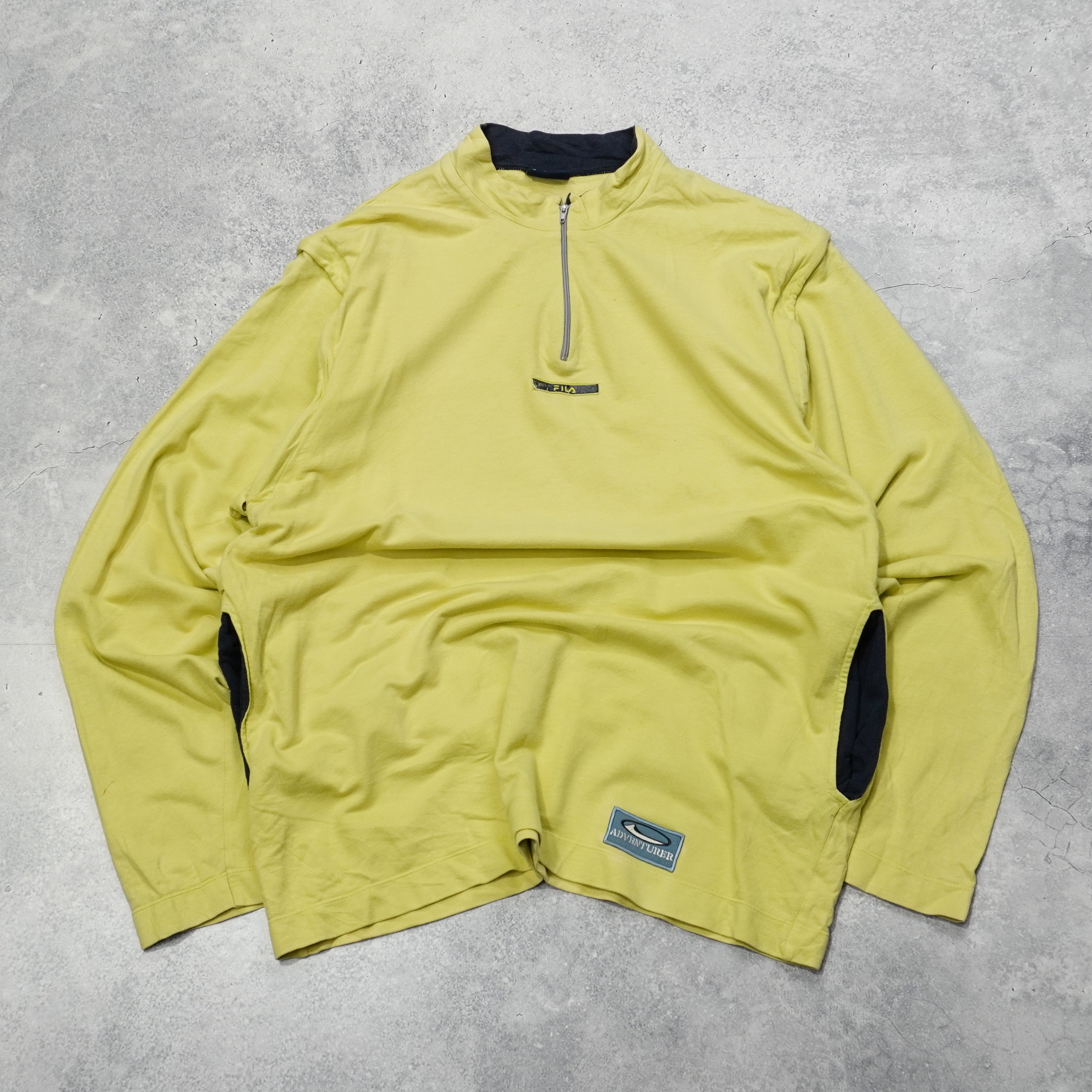 2000s Fila Convertible Quarter Zip