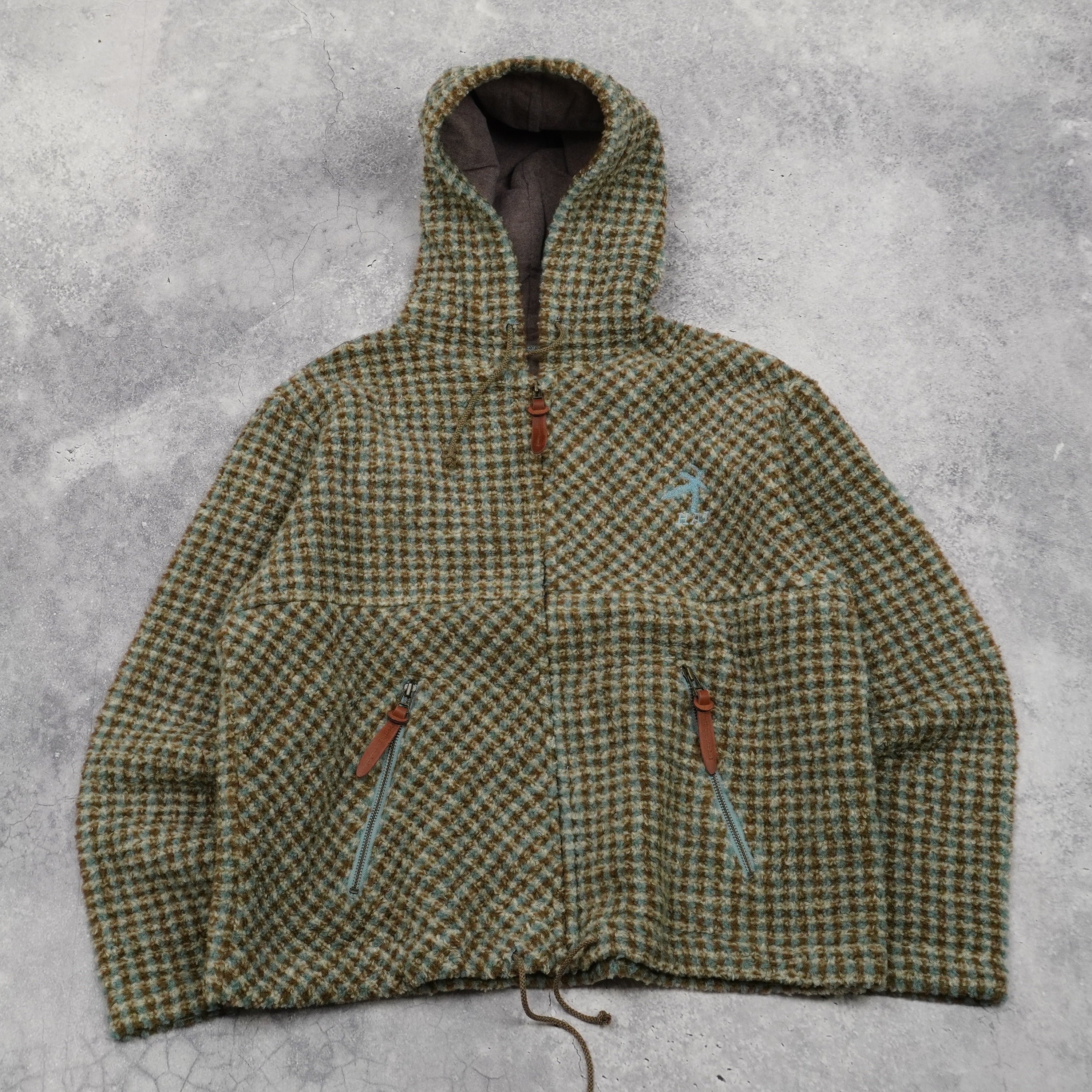 90s Hai Sporting Gear Fleece Hoodie Jacket