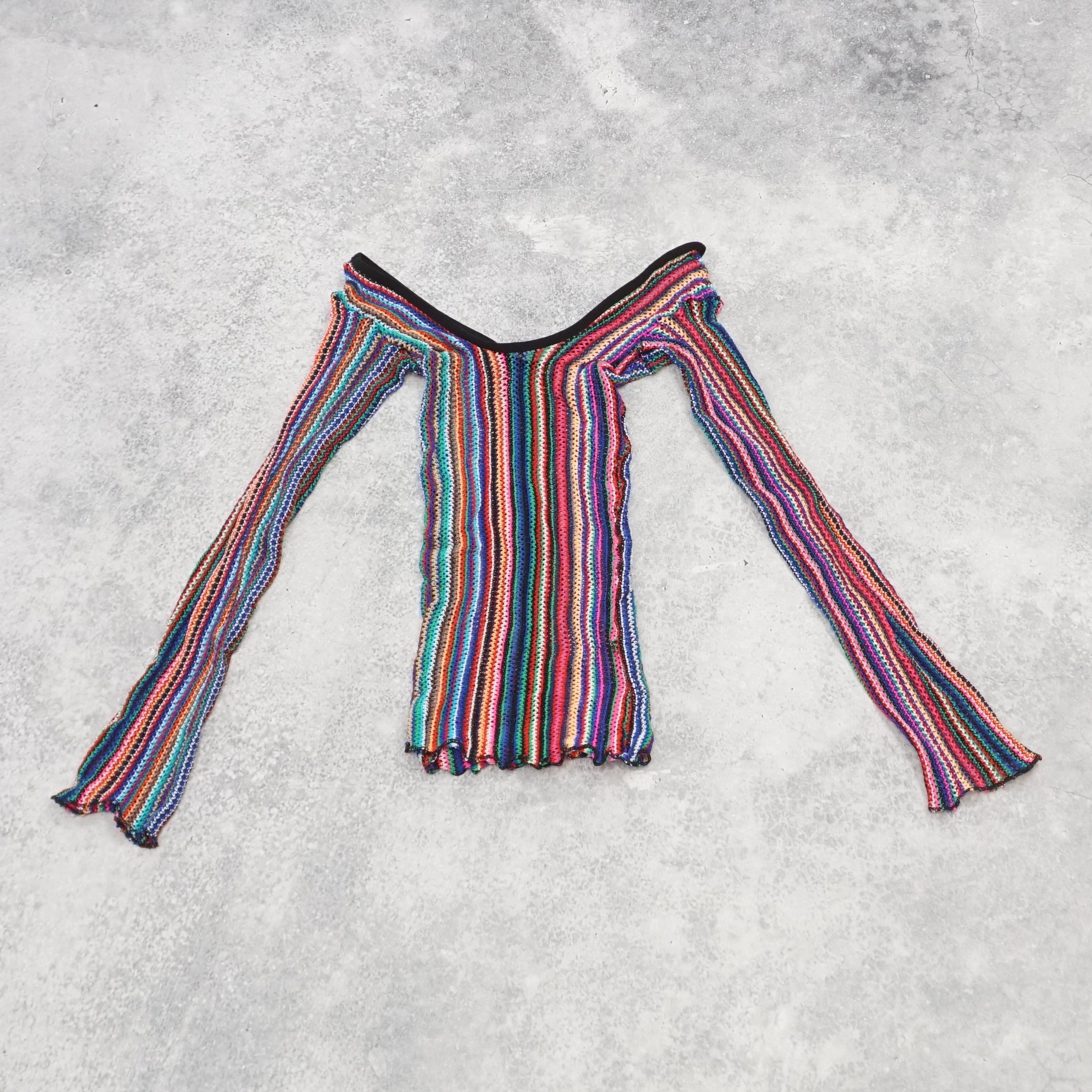 2000s Striped Top