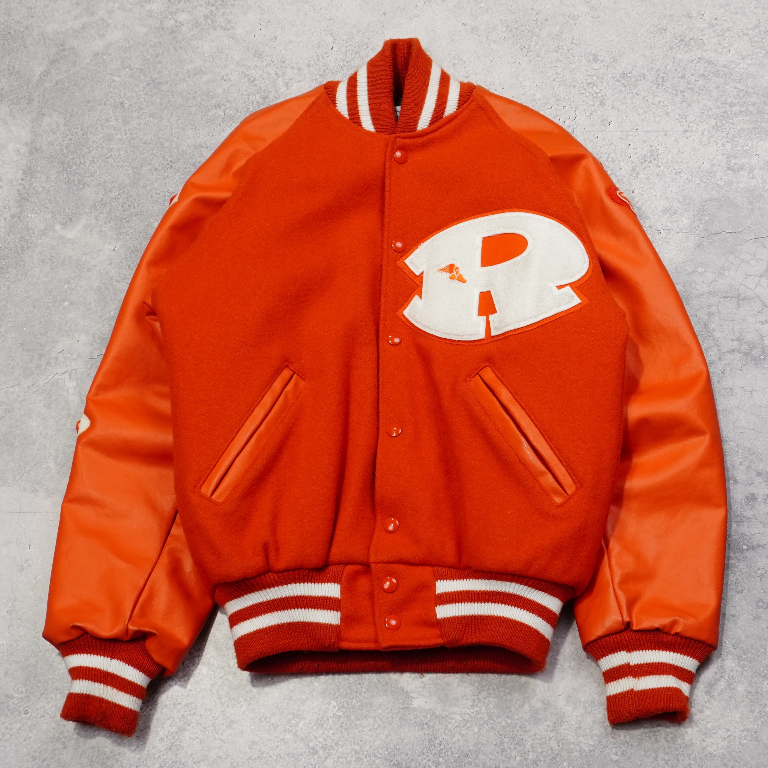 2000s Neff Varsity Leather Jacket