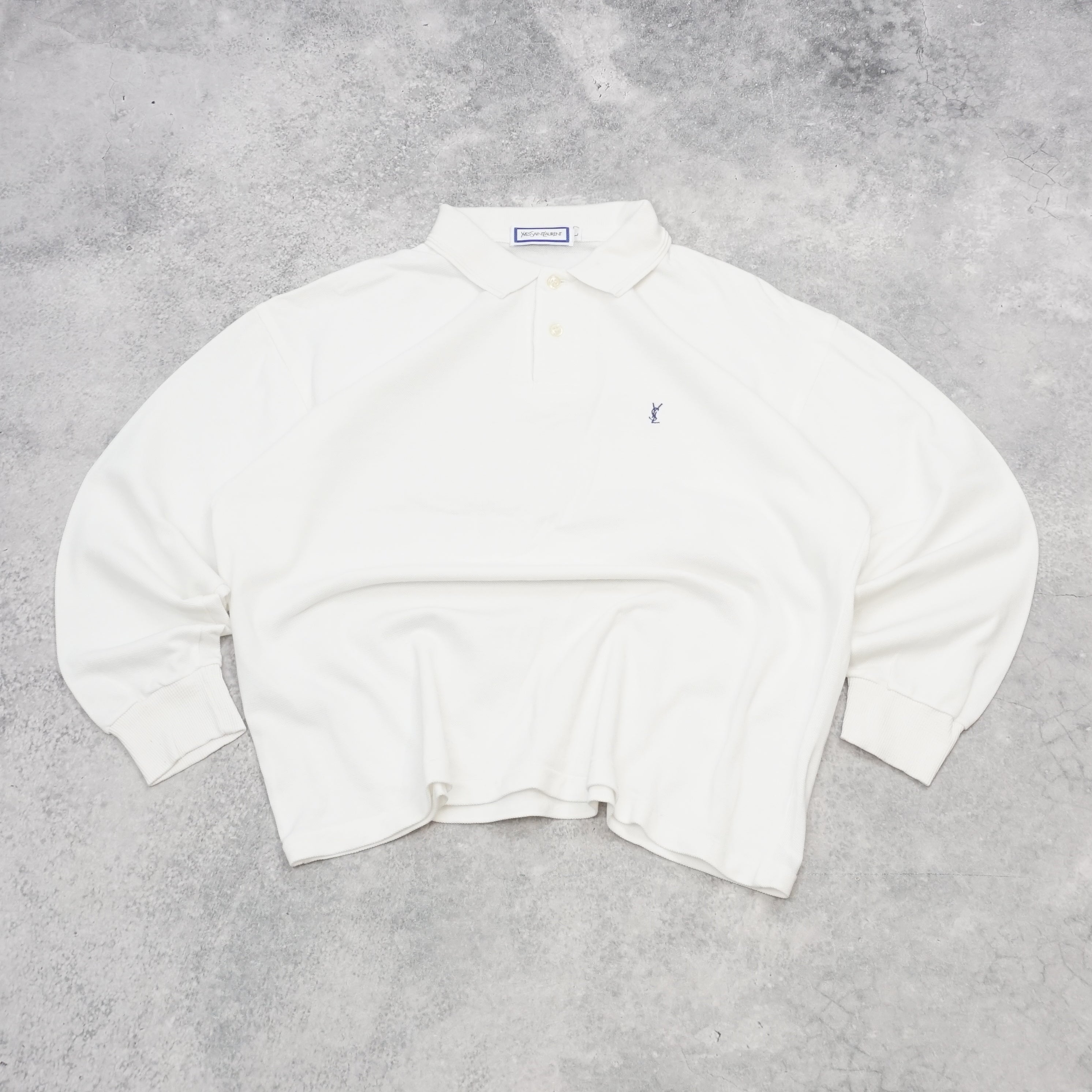 2000s Yves Saint Laurent Boxy Fit Polo