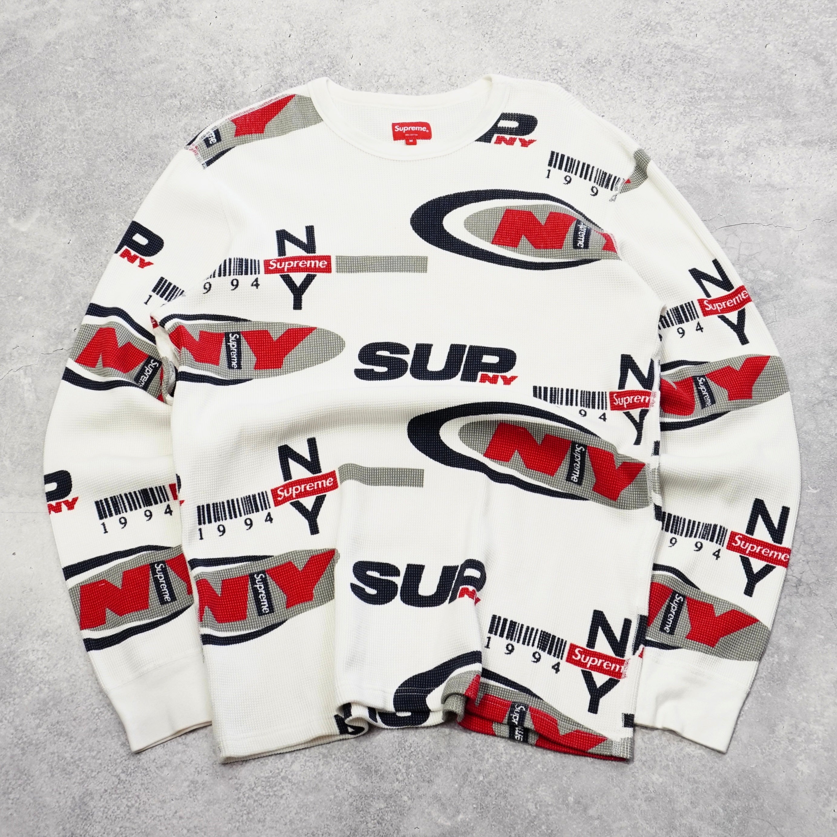Supreme Waffle Knit Thermal T-Shirt
