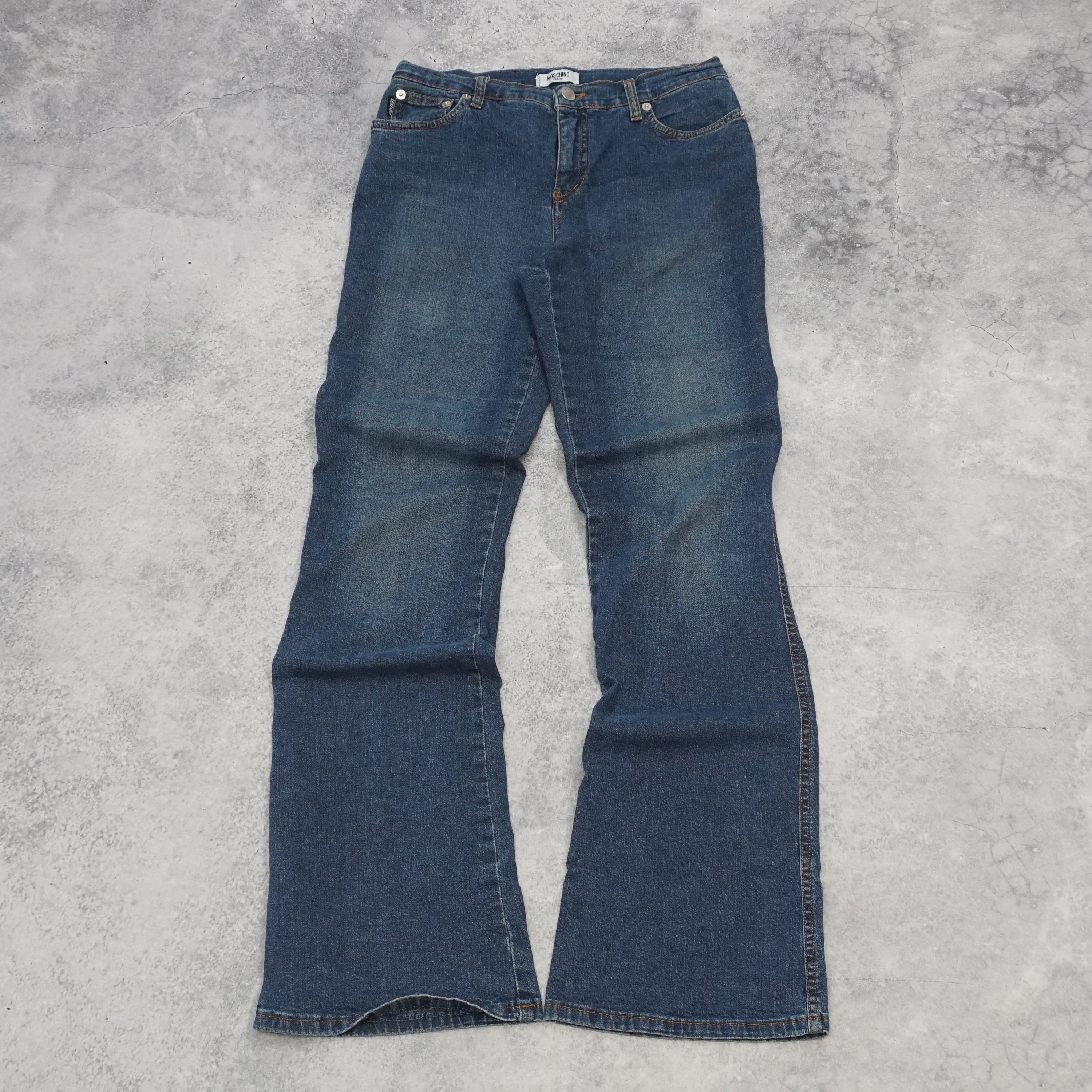 2000s Moschino Jeans Flare Jeans