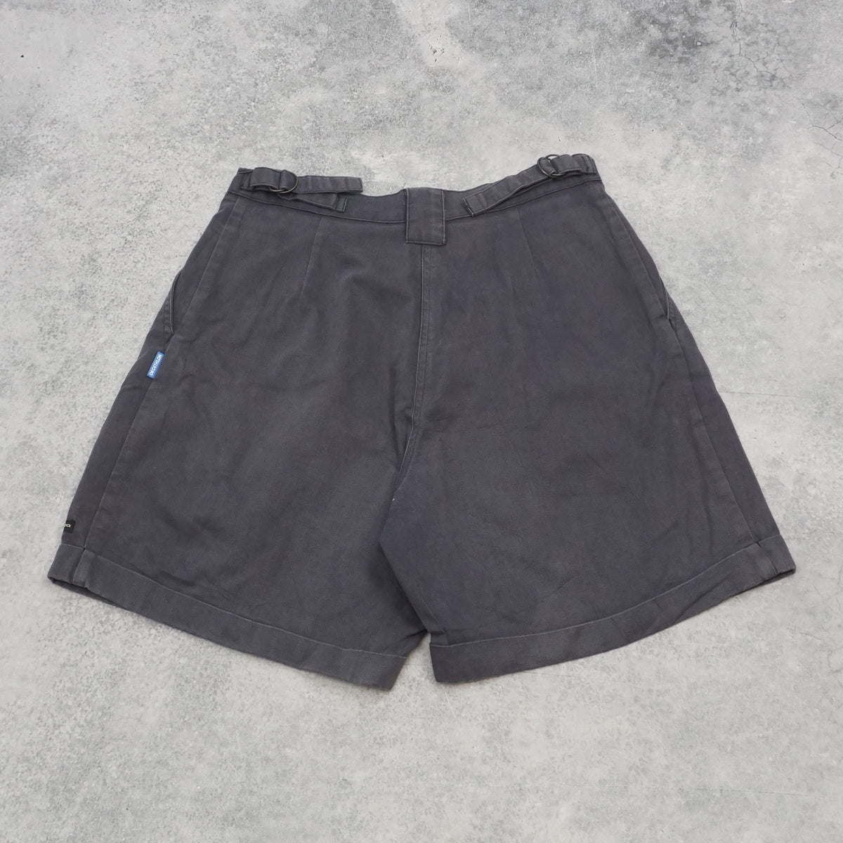 90s Decathlon Pleated Cuffed Shorts