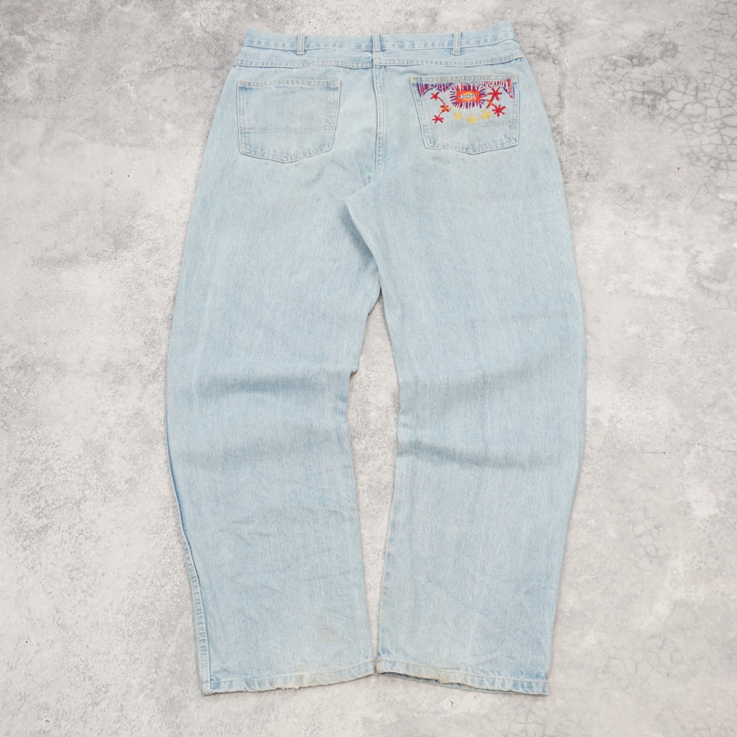 90s Dickies Embroidered Jeans