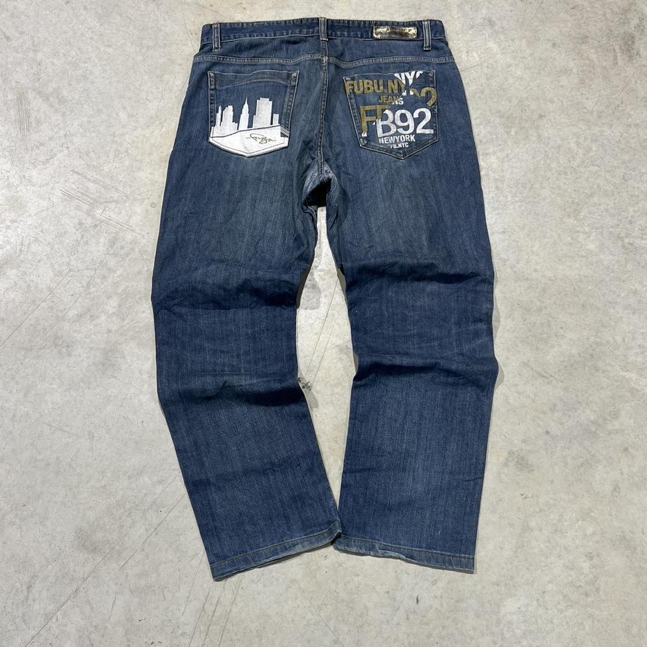 2000s Fubujeans Graphic Jeans