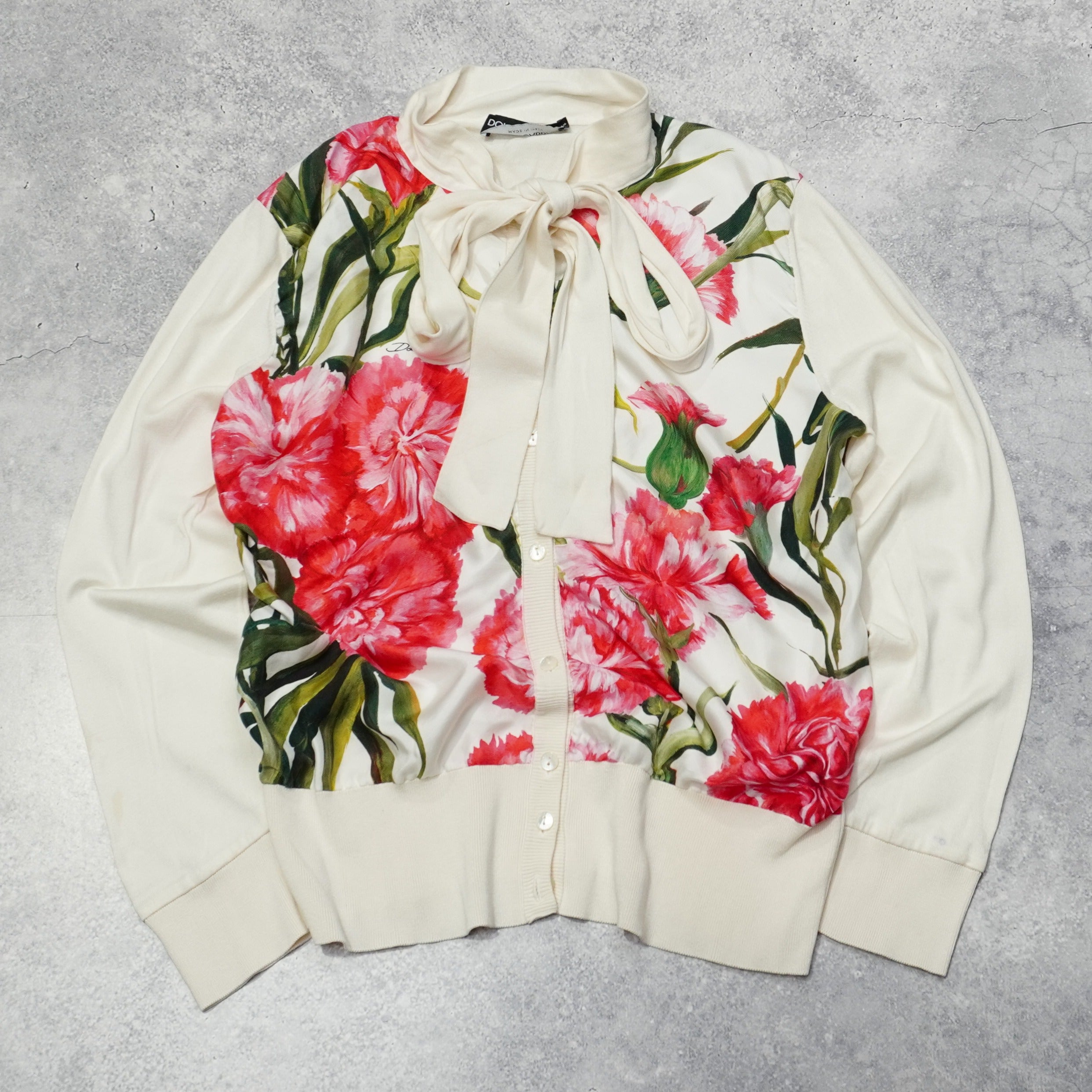 2000s Dolce & Gabbana Silk Cardigan