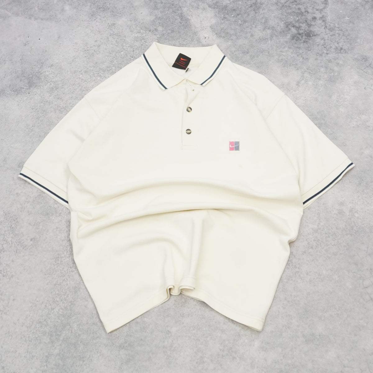 90s Nike Court Tipped Polo
