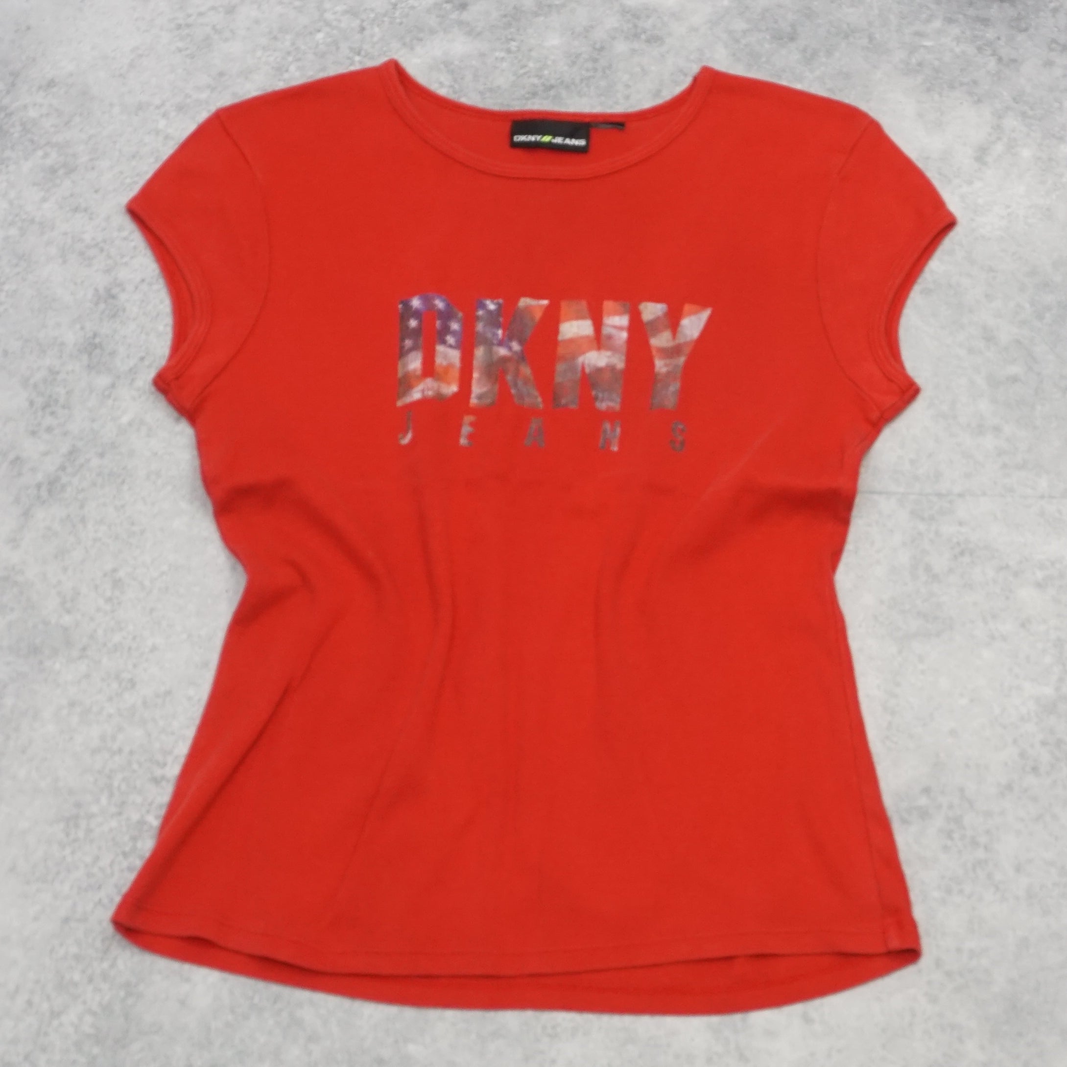 2000s Dkny Jean Logo T-Shirt