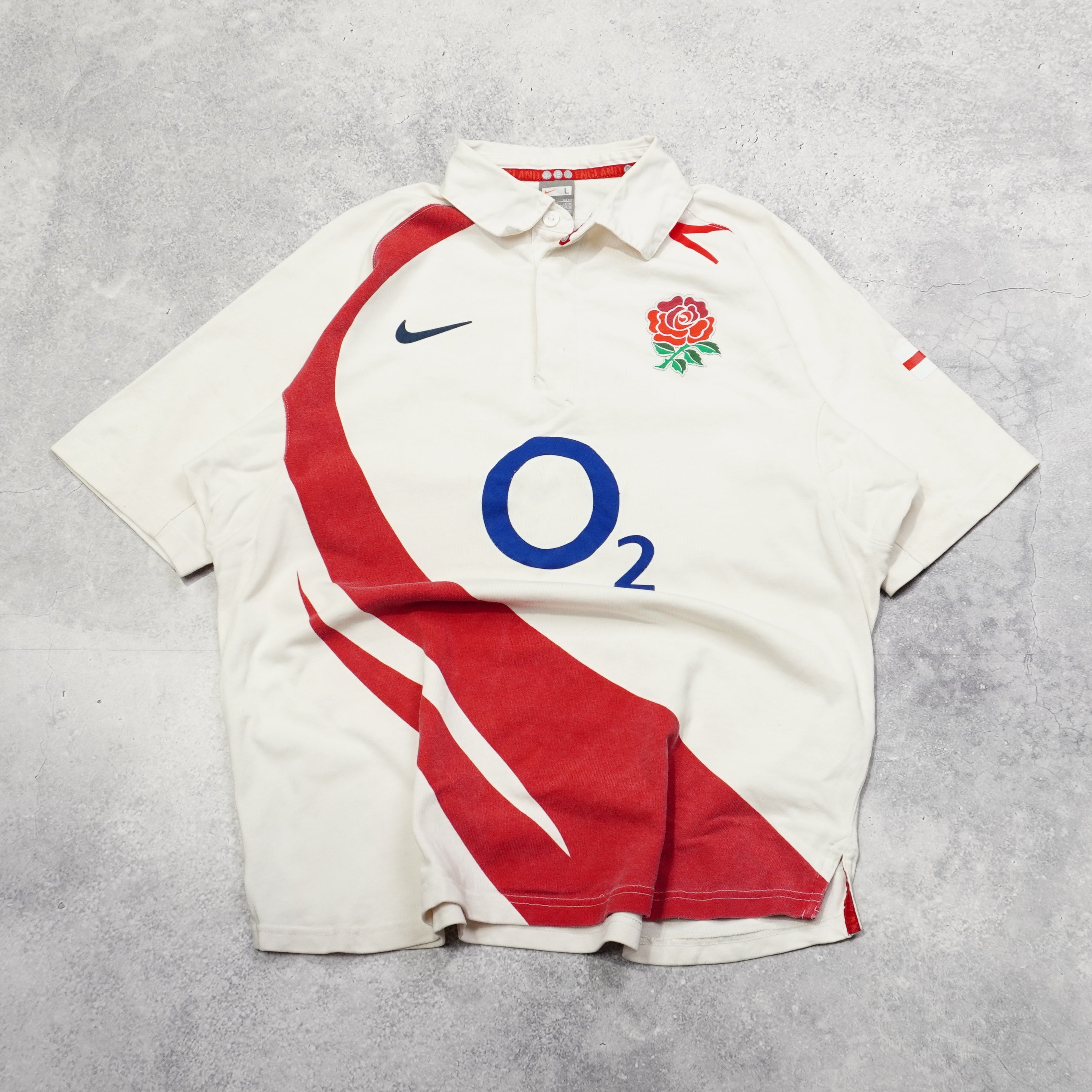 2000s Nike England Rugby Jersey