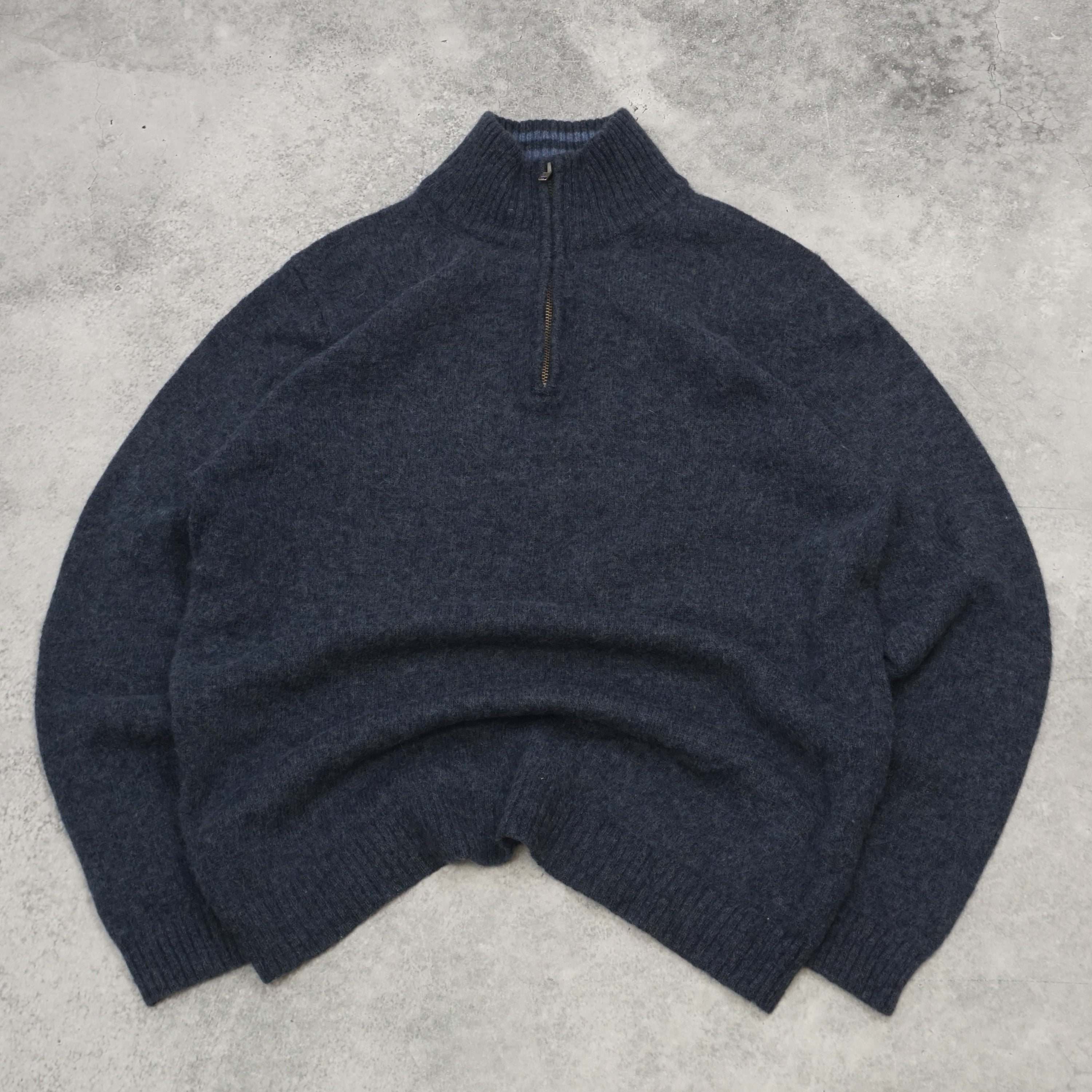Reserve Lambswool Quarter Zip Jumper
