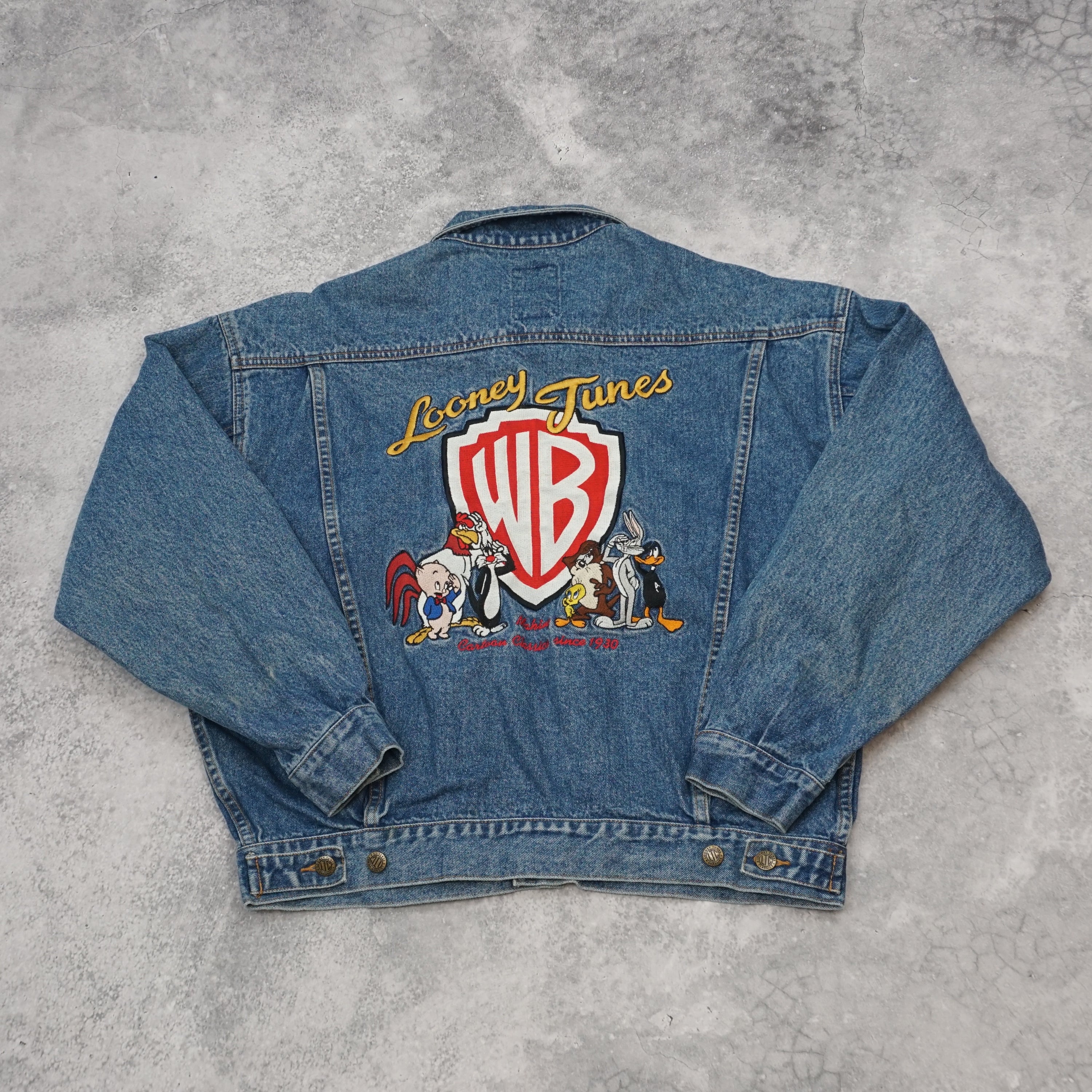 90s Looney Tunes Denim Jacket