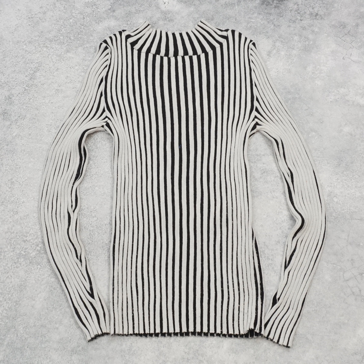 Issey Miyake Stretch Ribbed Knit