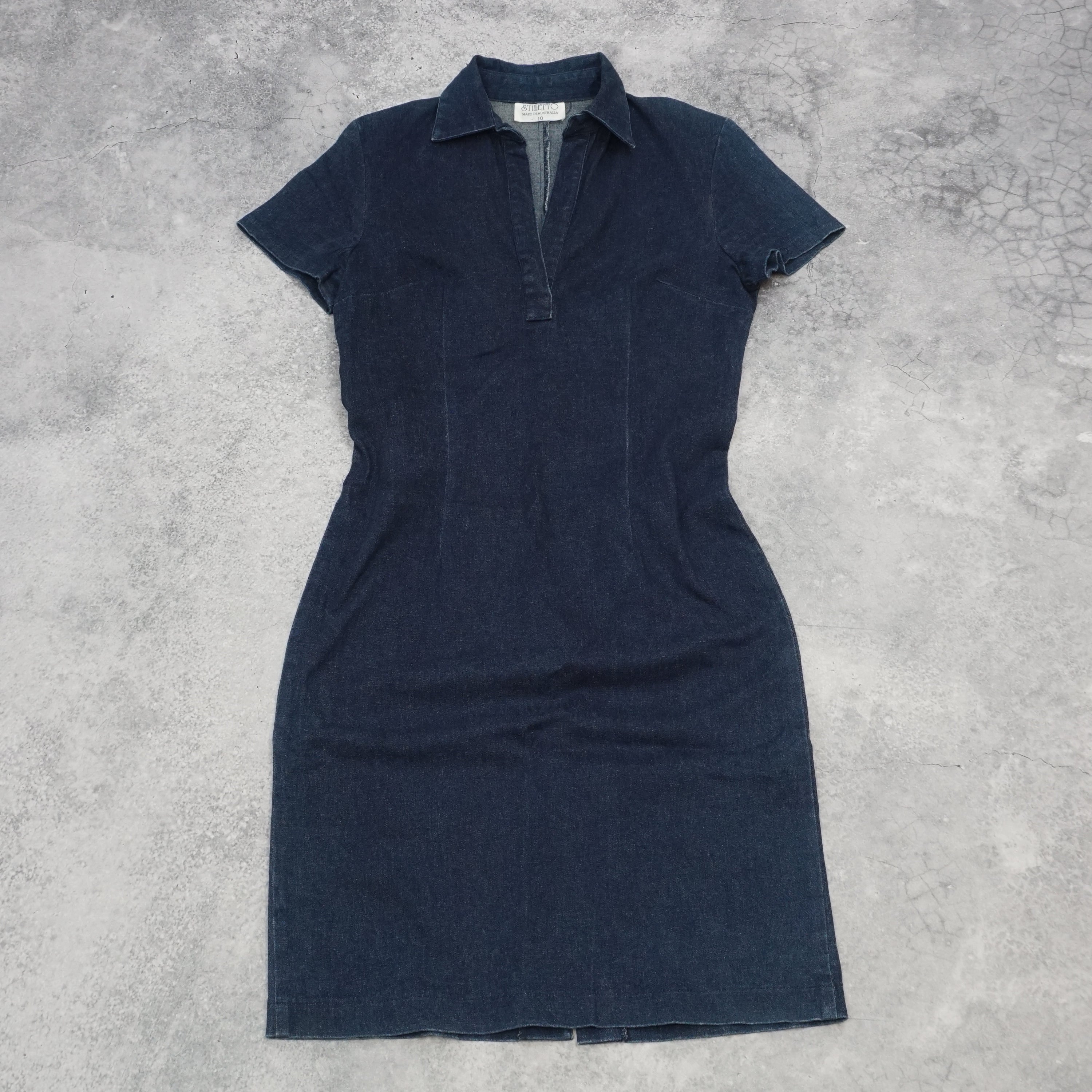 Stiletto Denim Dress