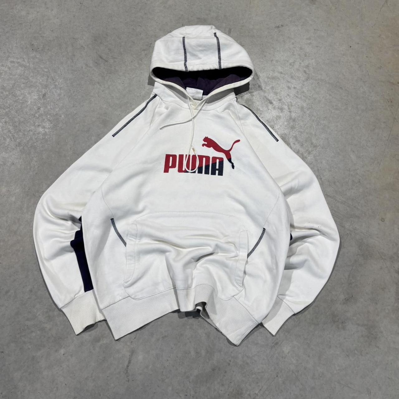 2000s Puma Boxy Retro Hoodie Jumper