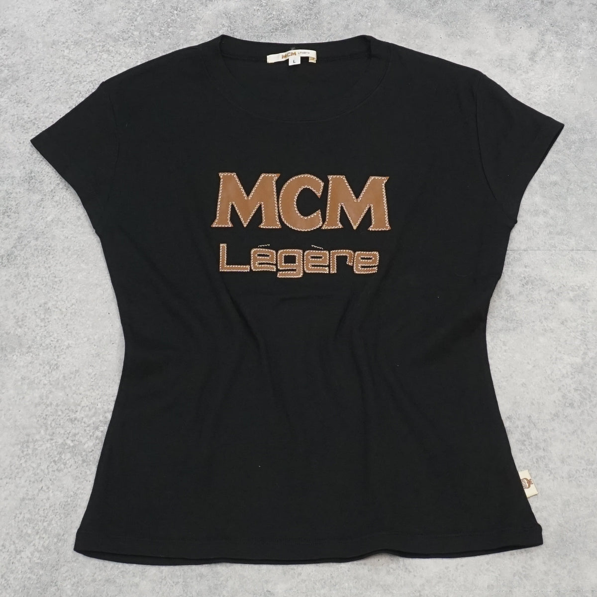 2000s MCM Légère Légère Embroidered T-Shirt