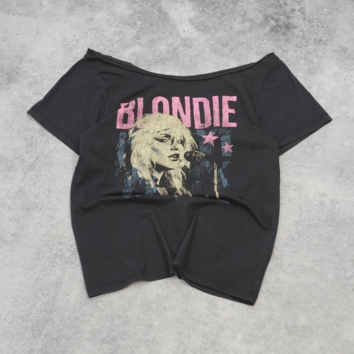 Blondie Graphic Top Crop