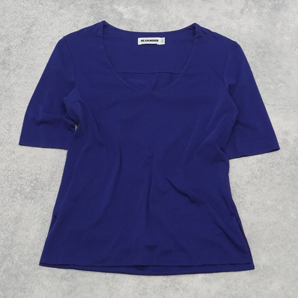 Jil Sander Short Sleeve Stretch Top