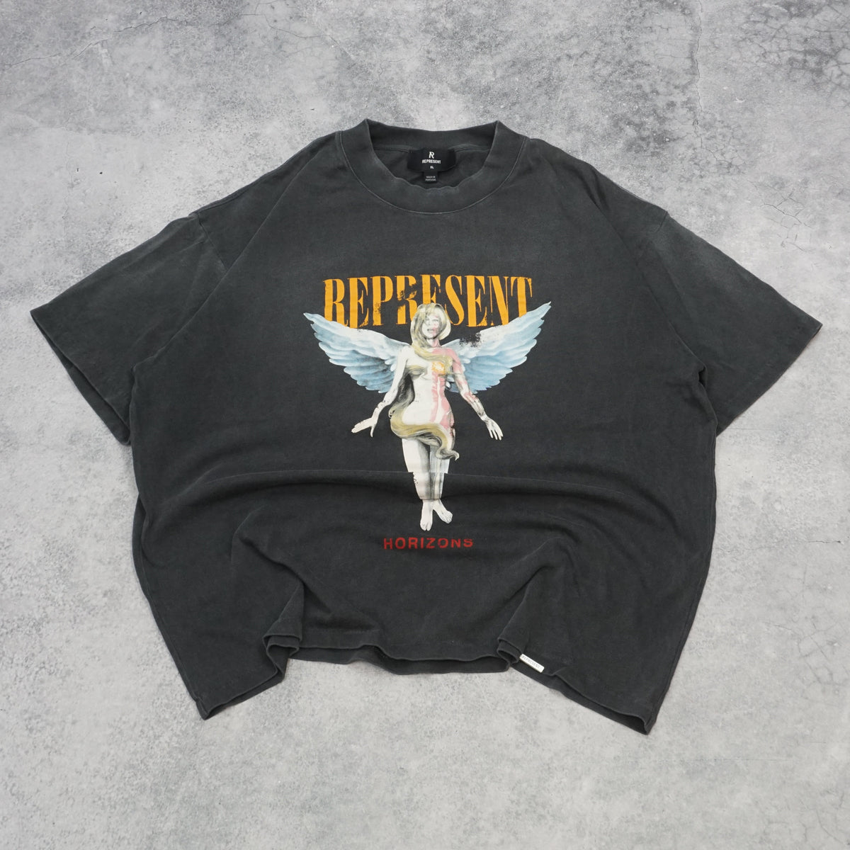 Represent Horizons Angel Graphic Oversized T-Shirt