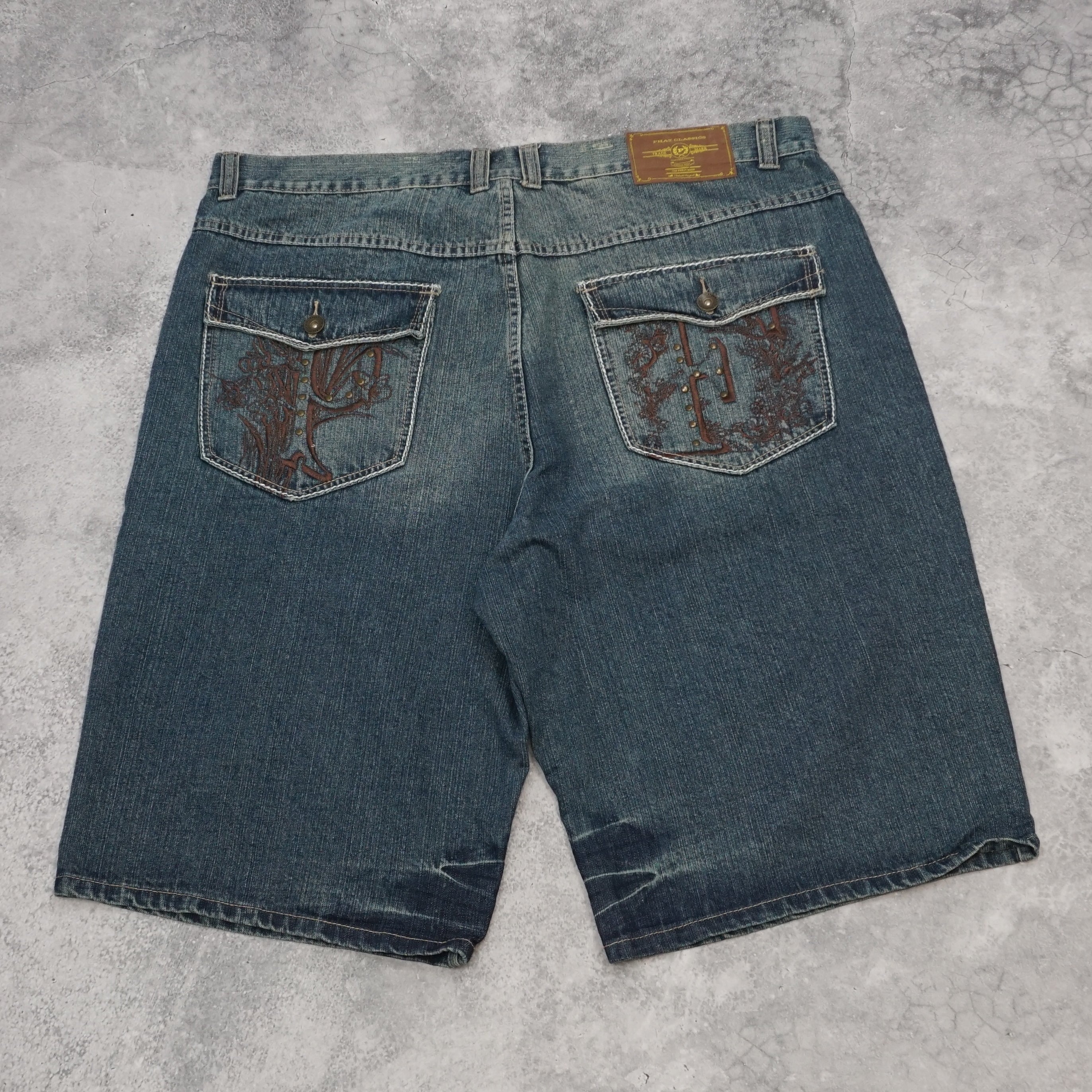 2000s Phat Farm Phat Classics Embroidered Shorts