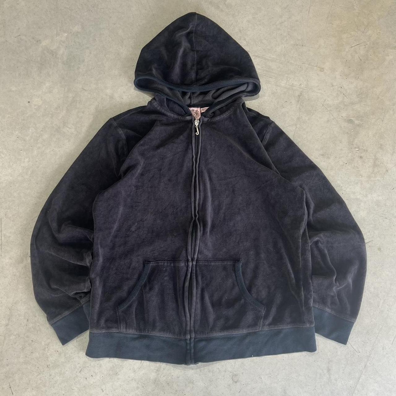 2000s Juicy Couture Velour Y2K Hoodie Hoodie