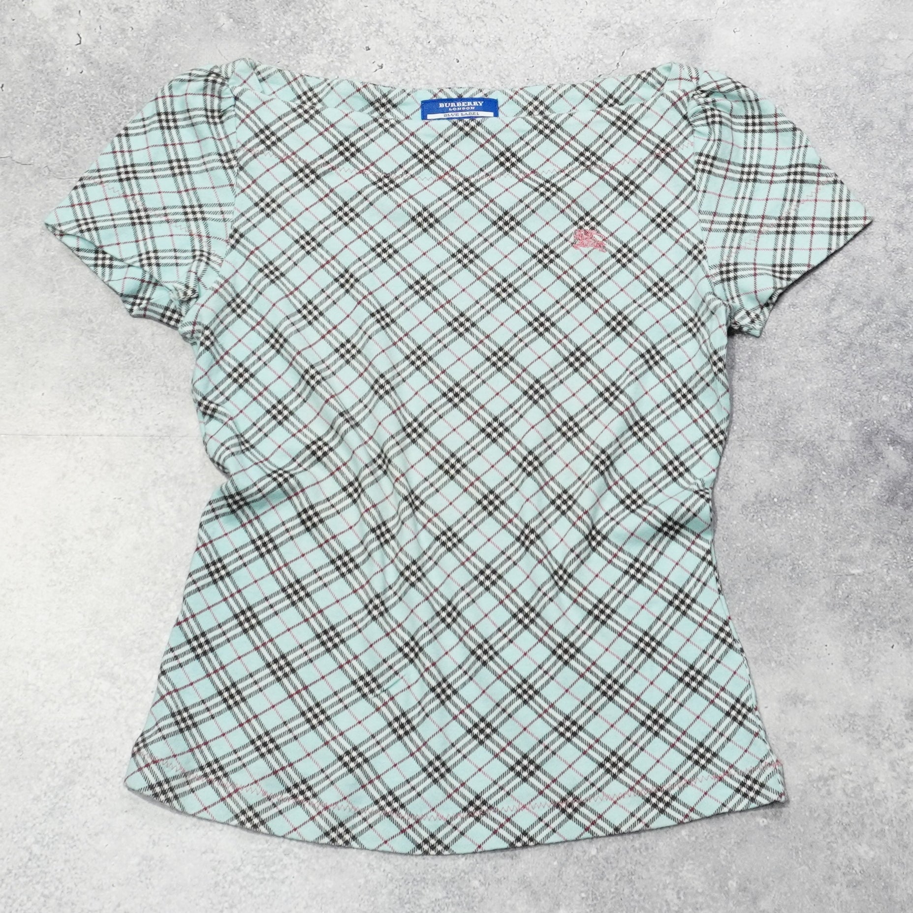 2000s Burberry Blue Label Nova Check Top