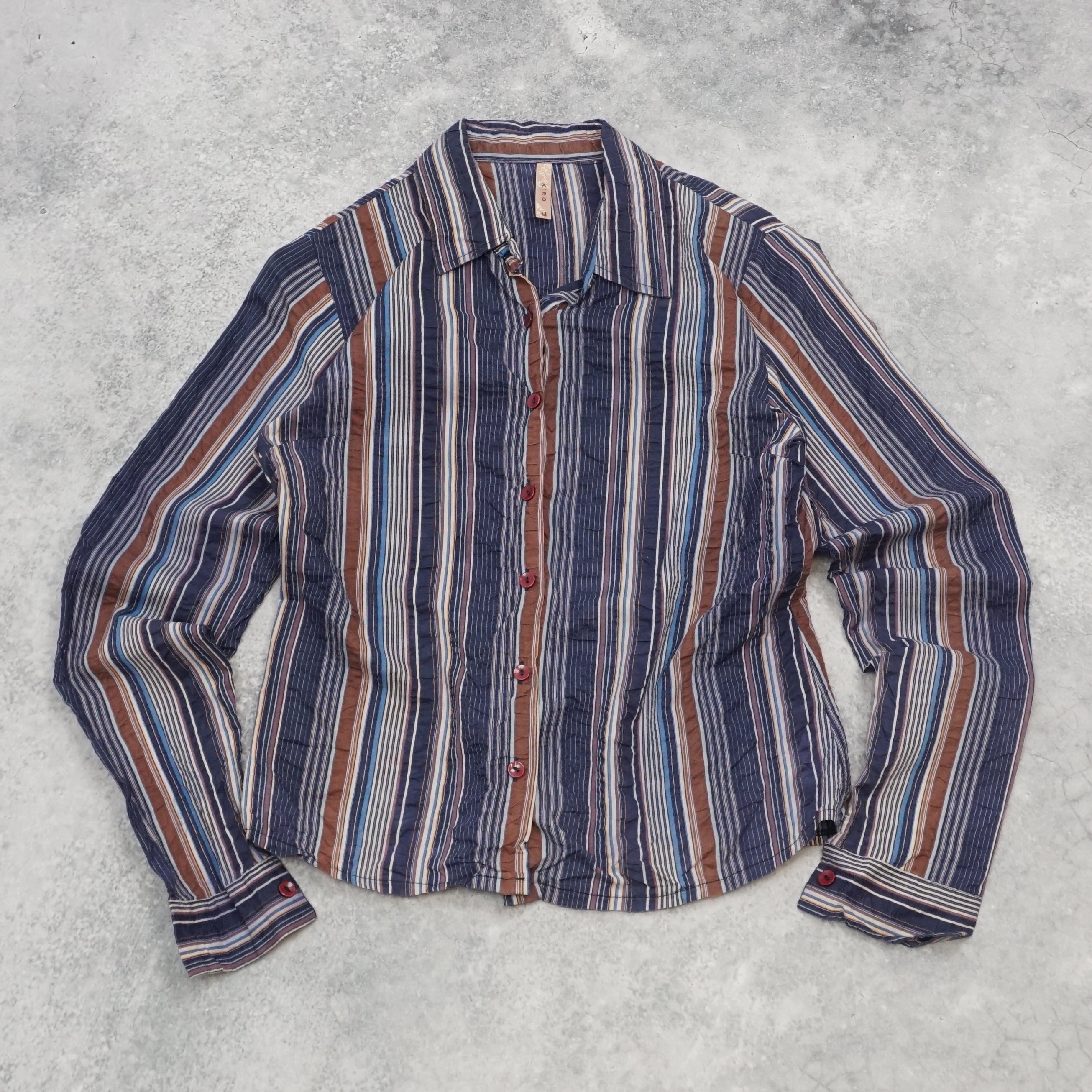2000s Kiro Striped Shirt