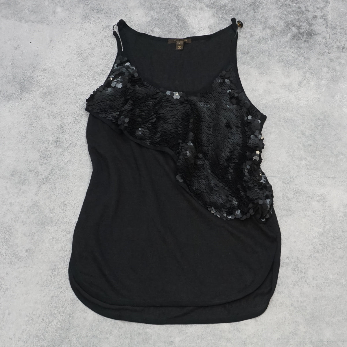 Louis Vuitton Embellished Sequin Top