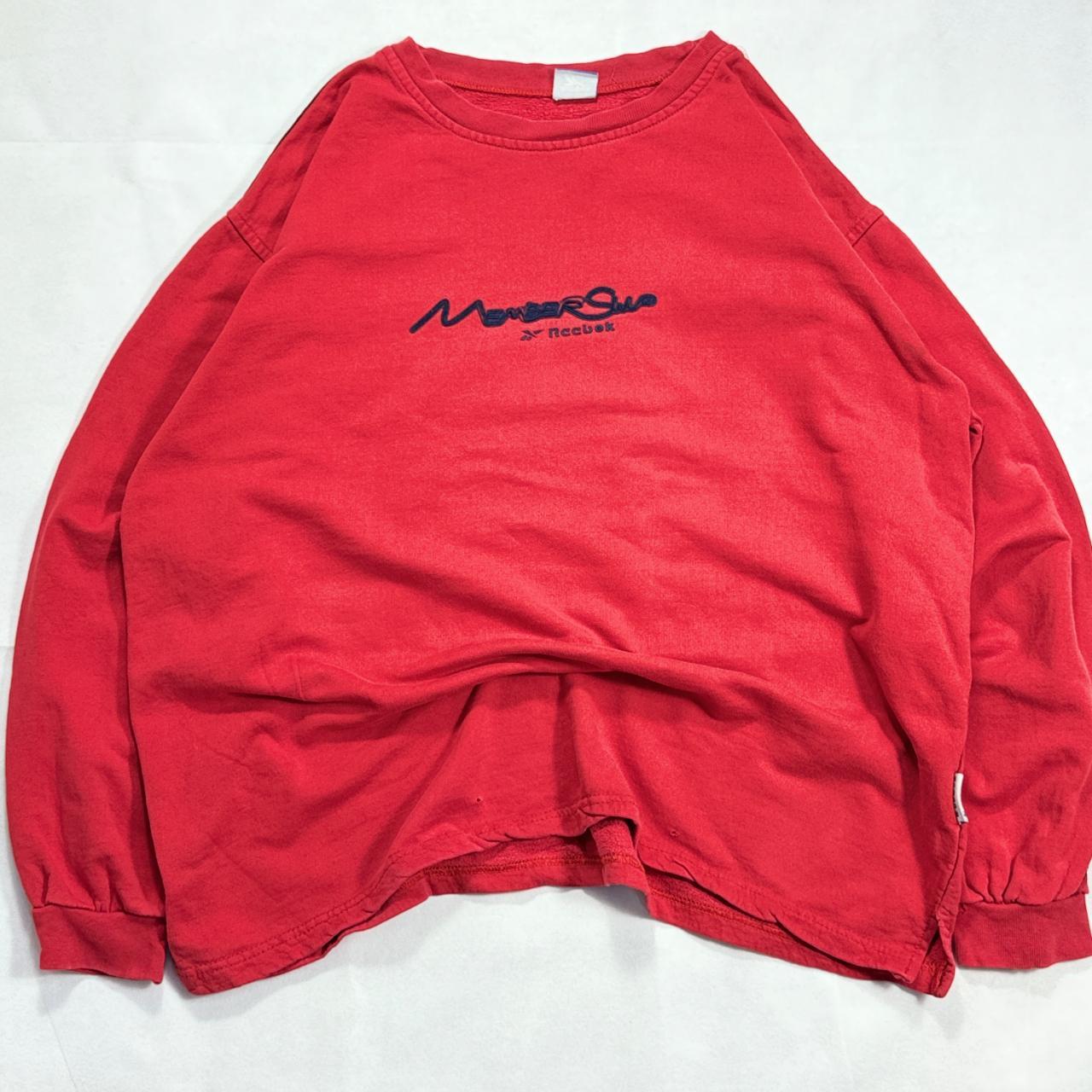 2000s Reebok Oversized Crewneck