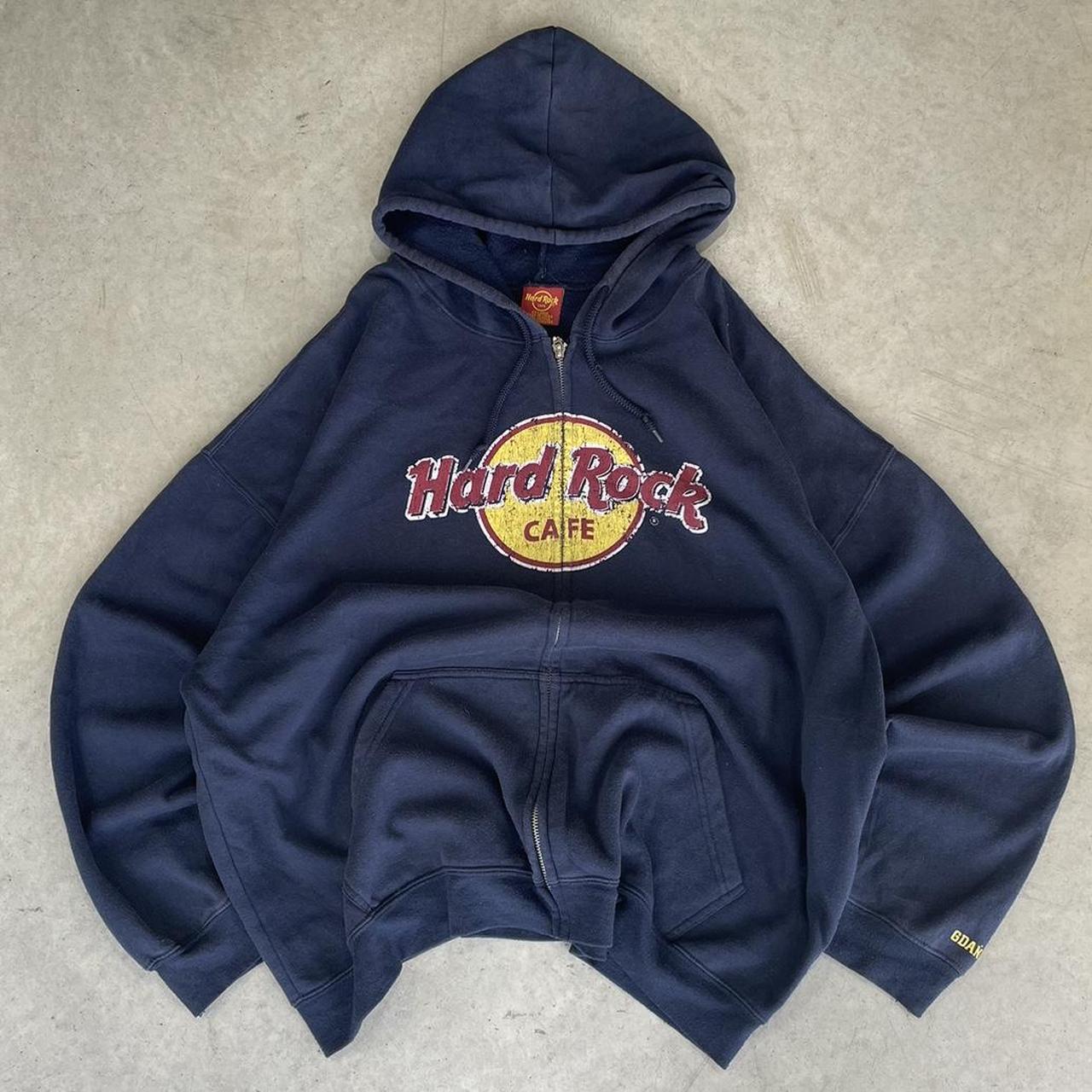 2000s Hard Rock Cafe Graphic Hoodie